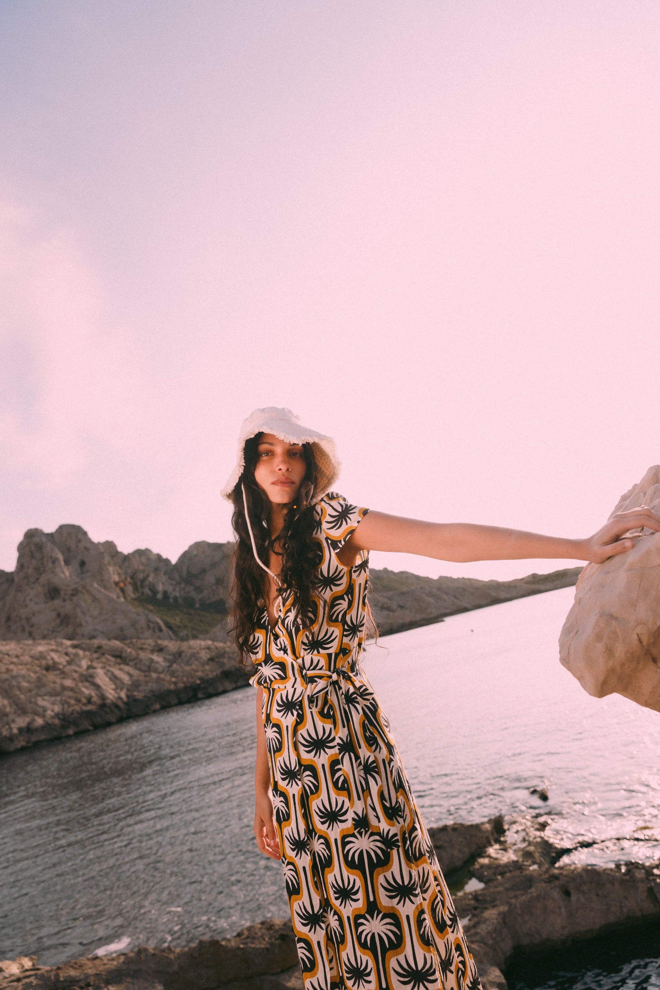 Calisera wrap dress