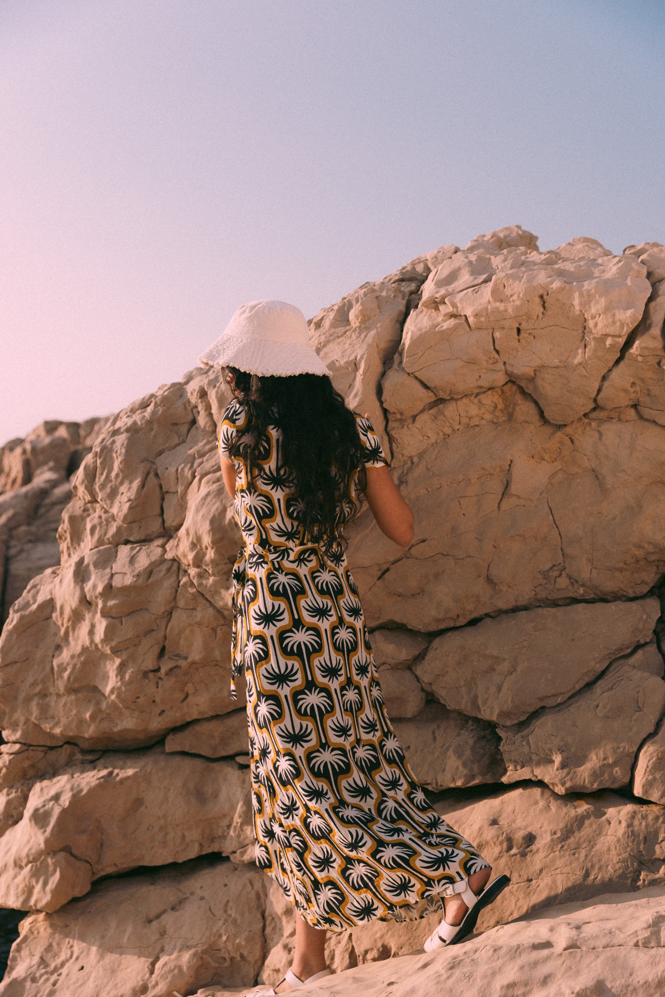 Calisera wrap dress