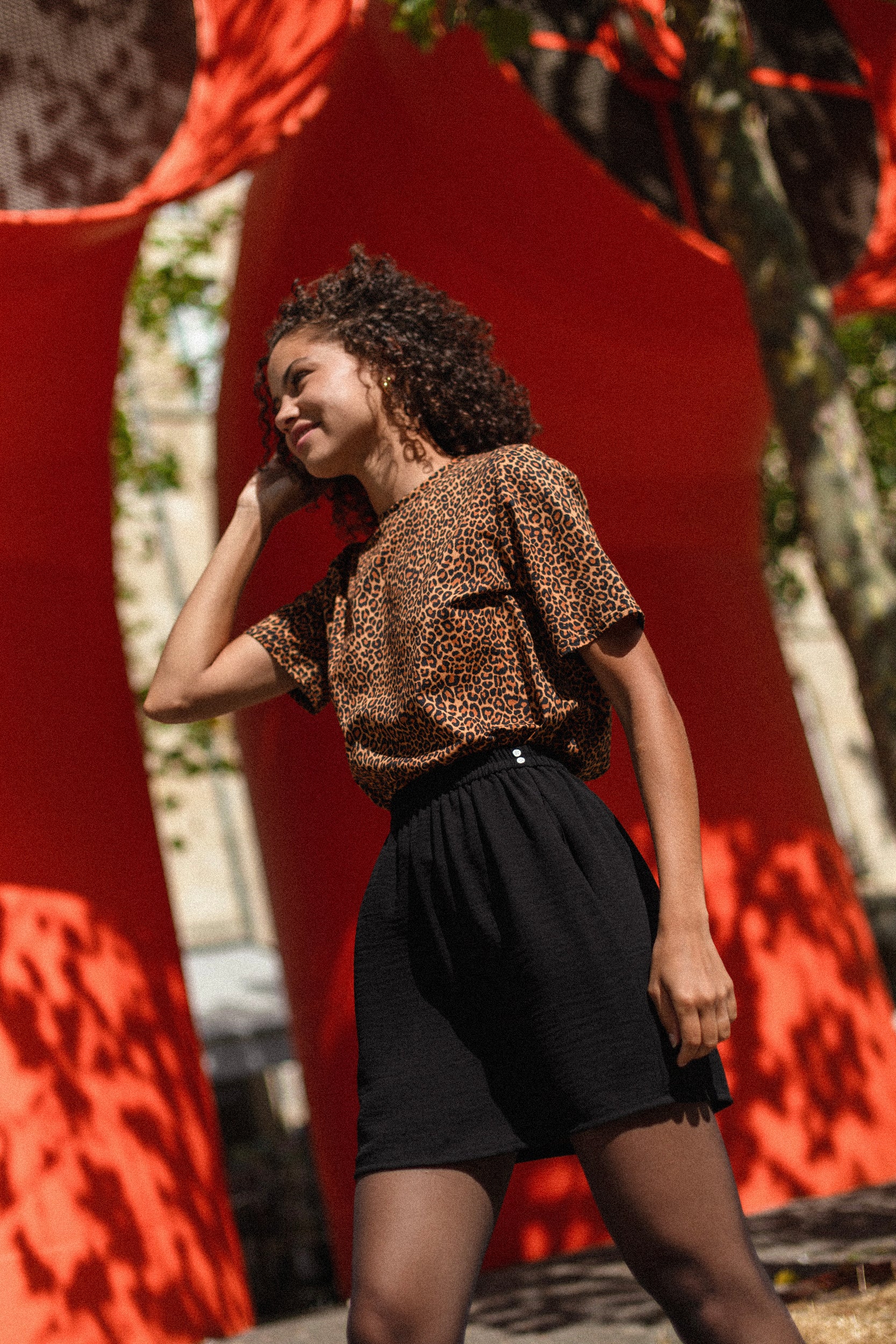 Tee bad boy léopard