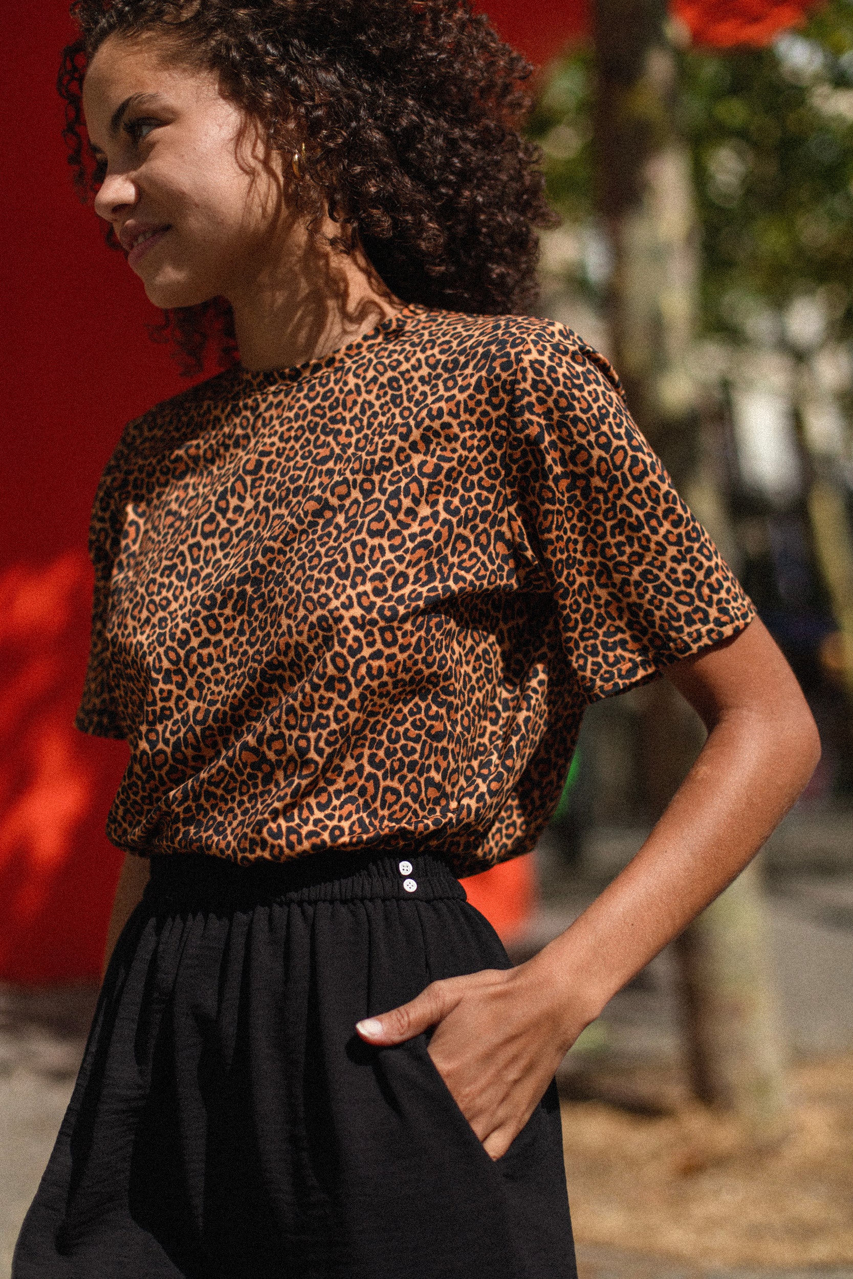 Tee bad boy léopard