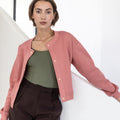 Cardigan Bois de Rose