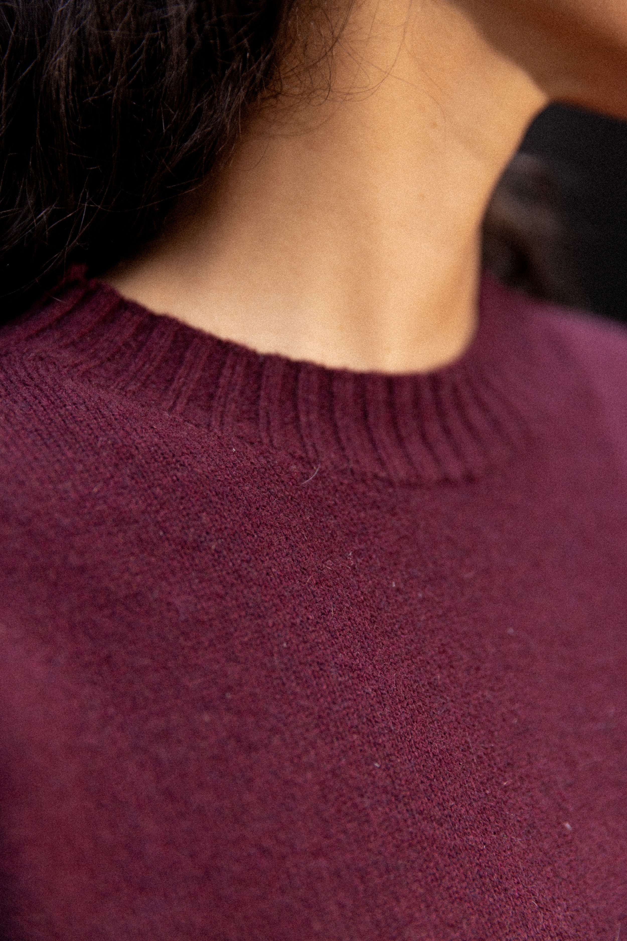 Chloé plum sweater