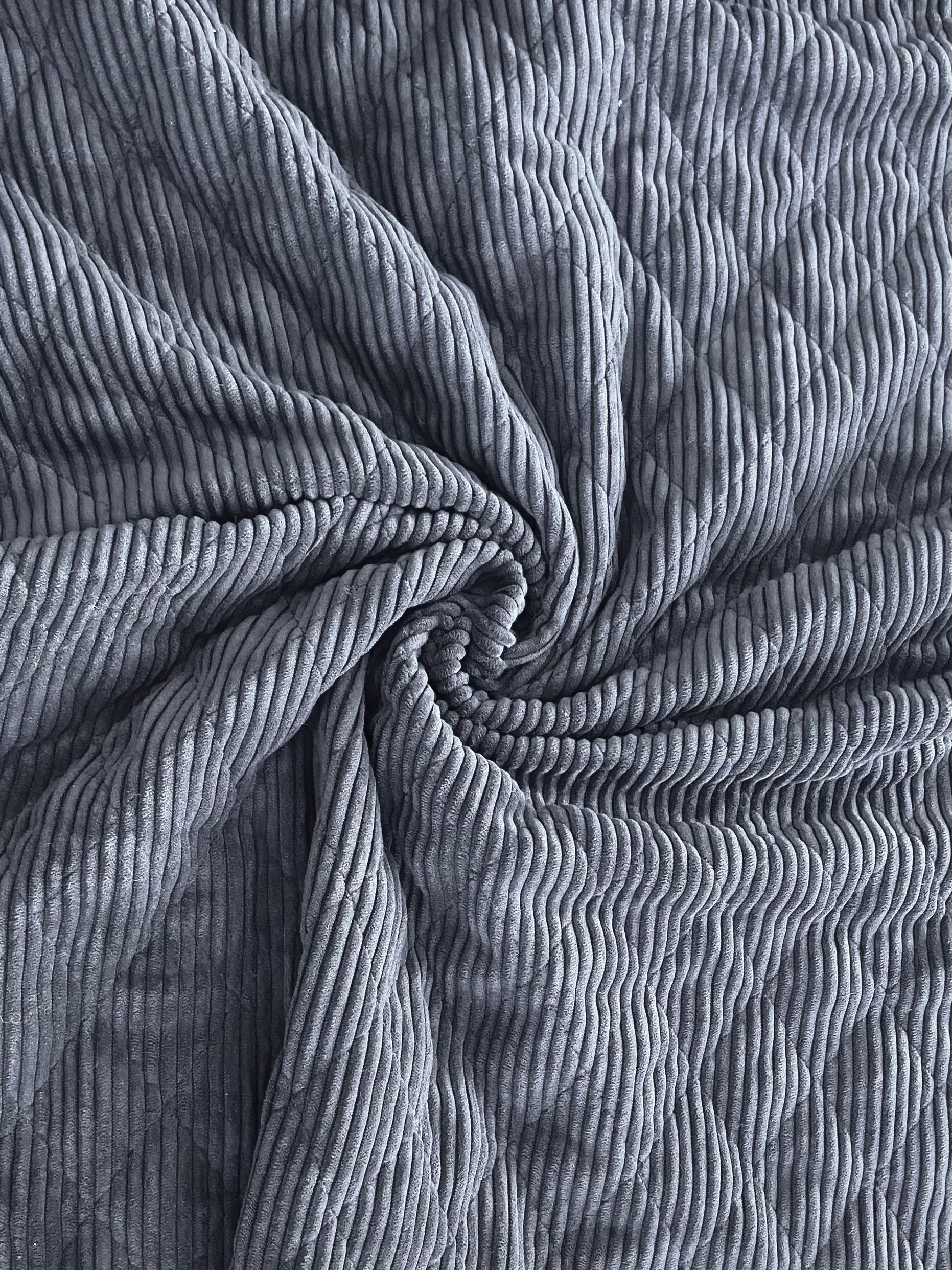 Coupon Matelassé noir