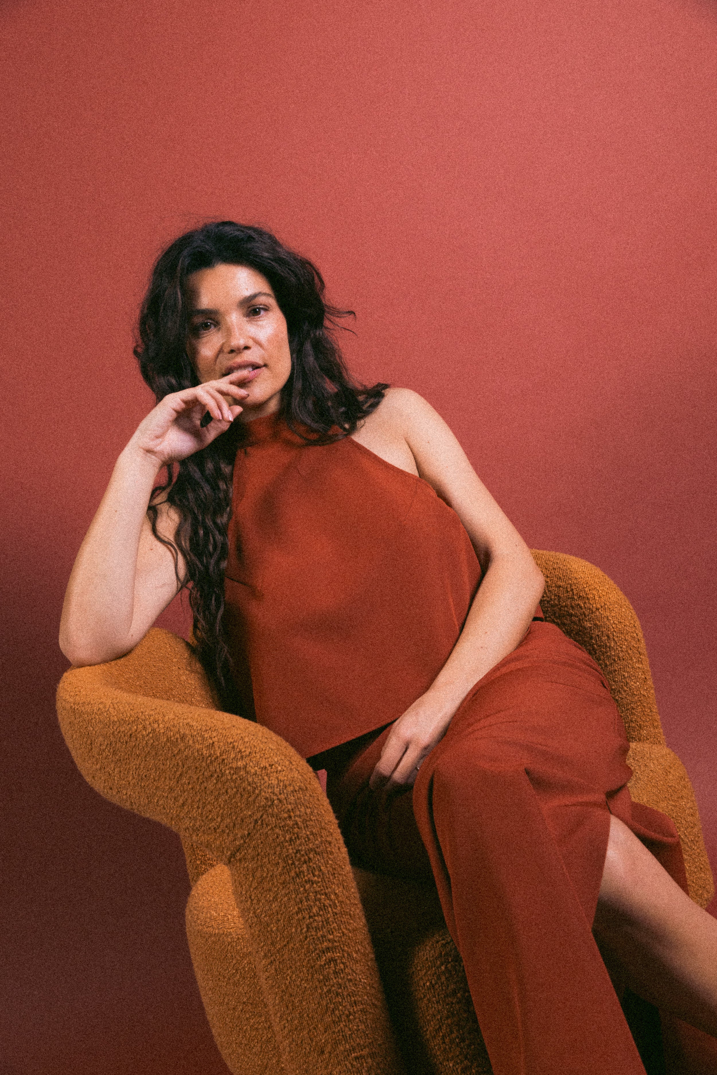 Top noué Georgia Moka