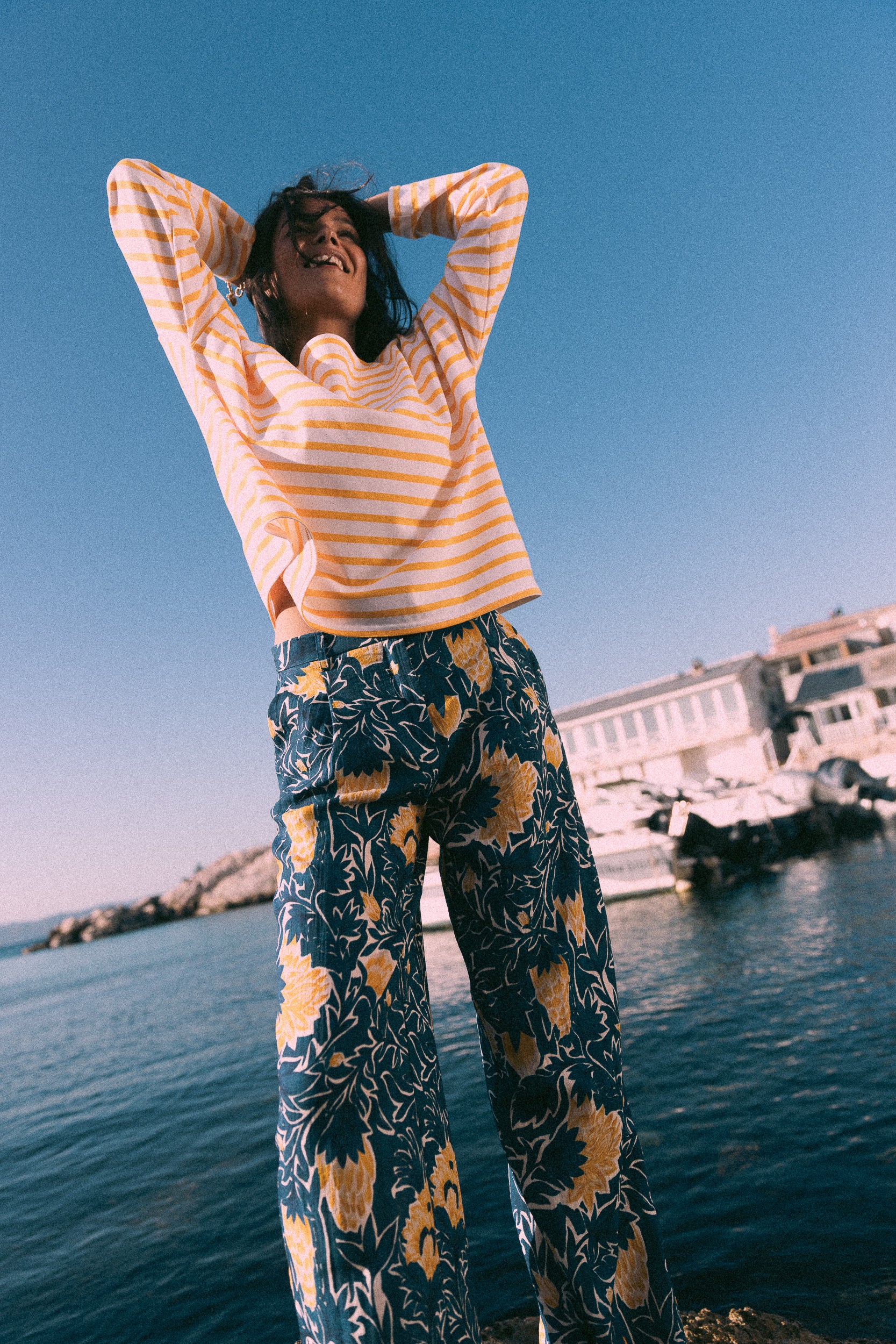 Pantalon à pinces Camìla