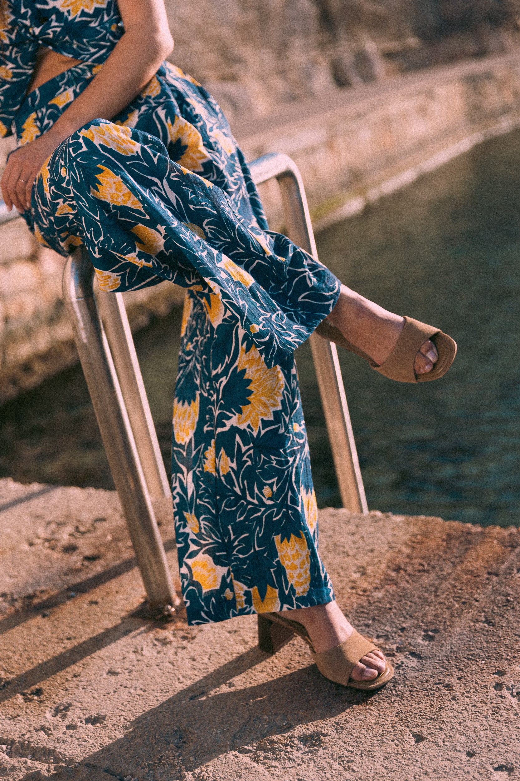 Pantalon à pinces Camìla