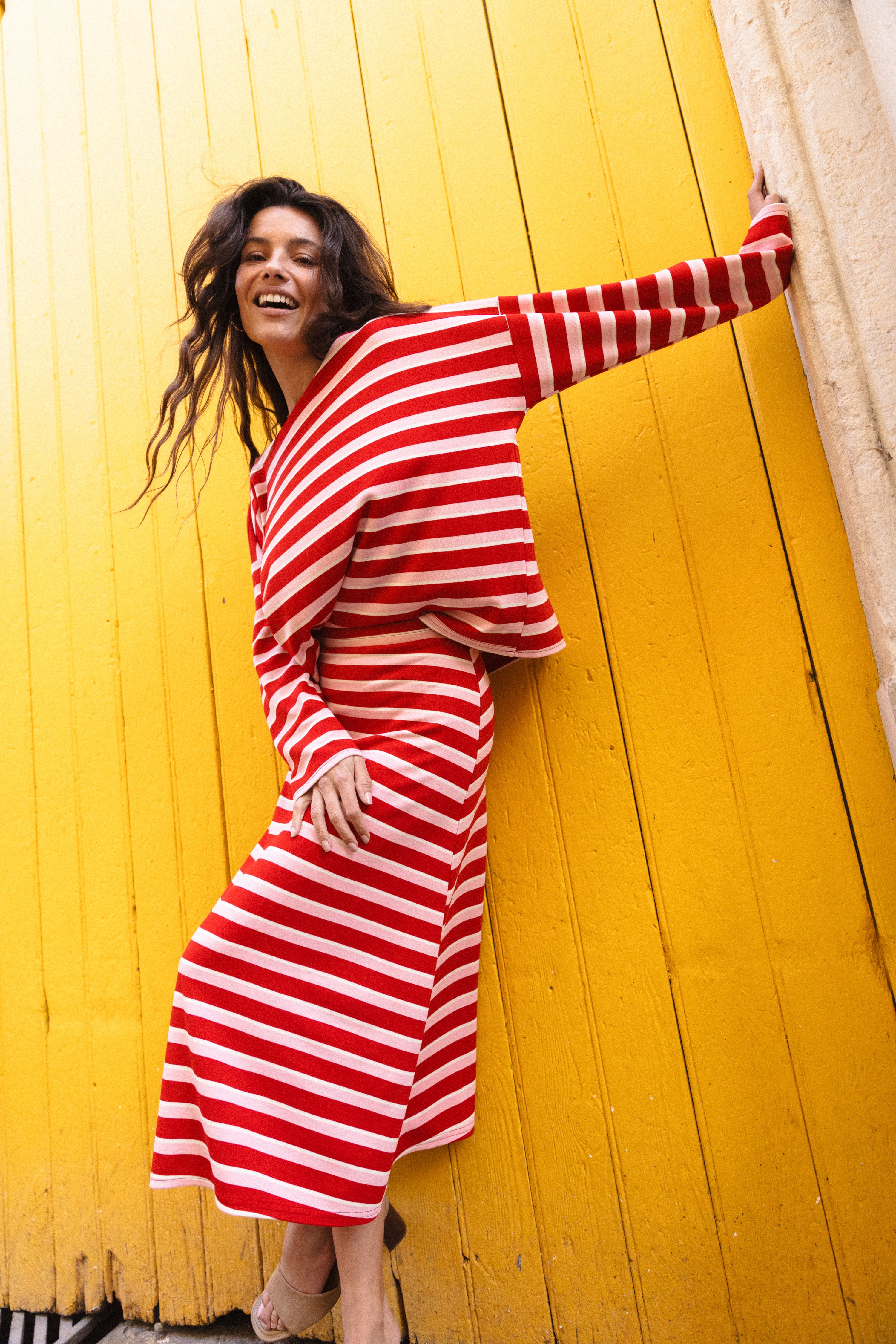 Jupe midi jersey Candy