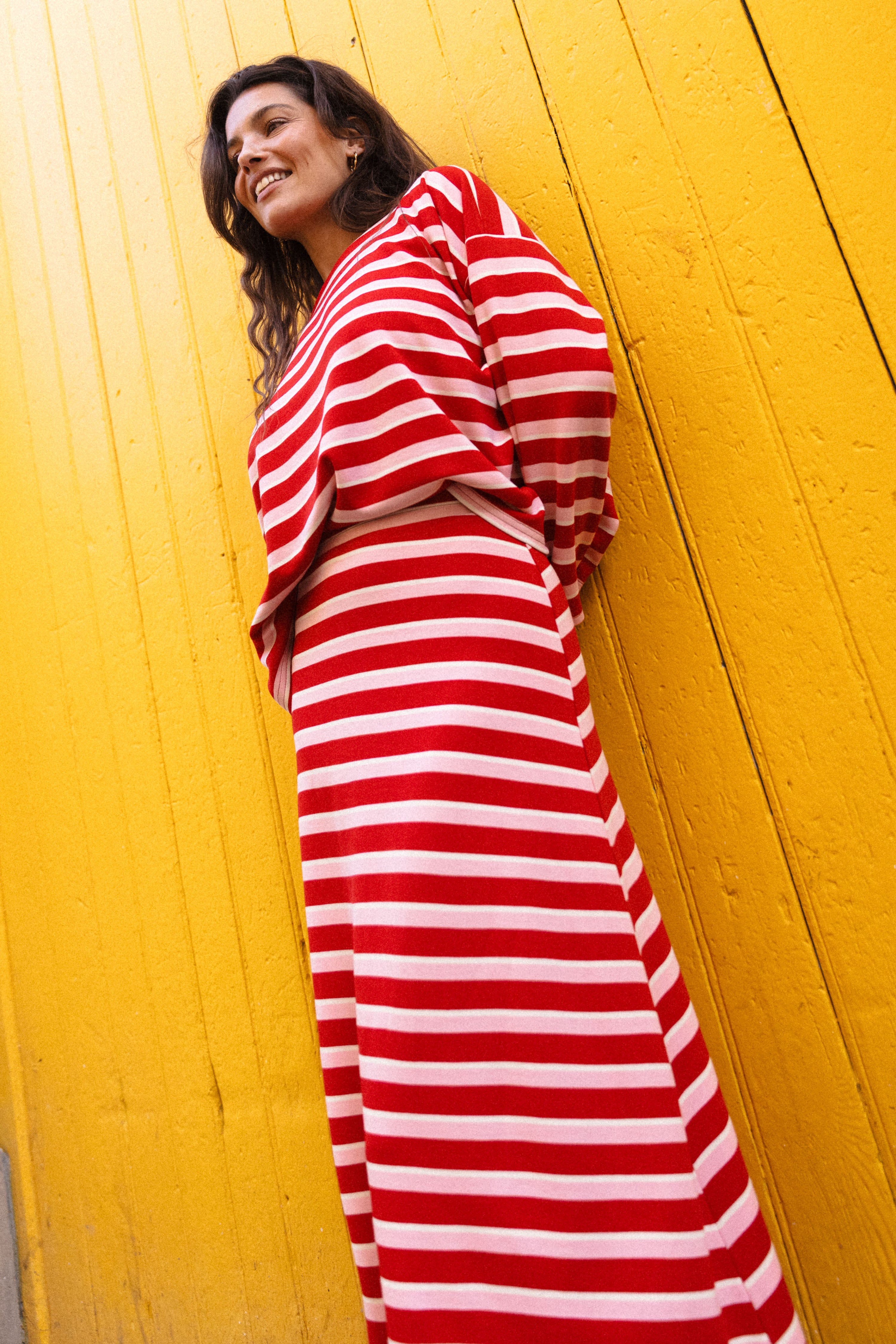 Jupe midi jersey Candy