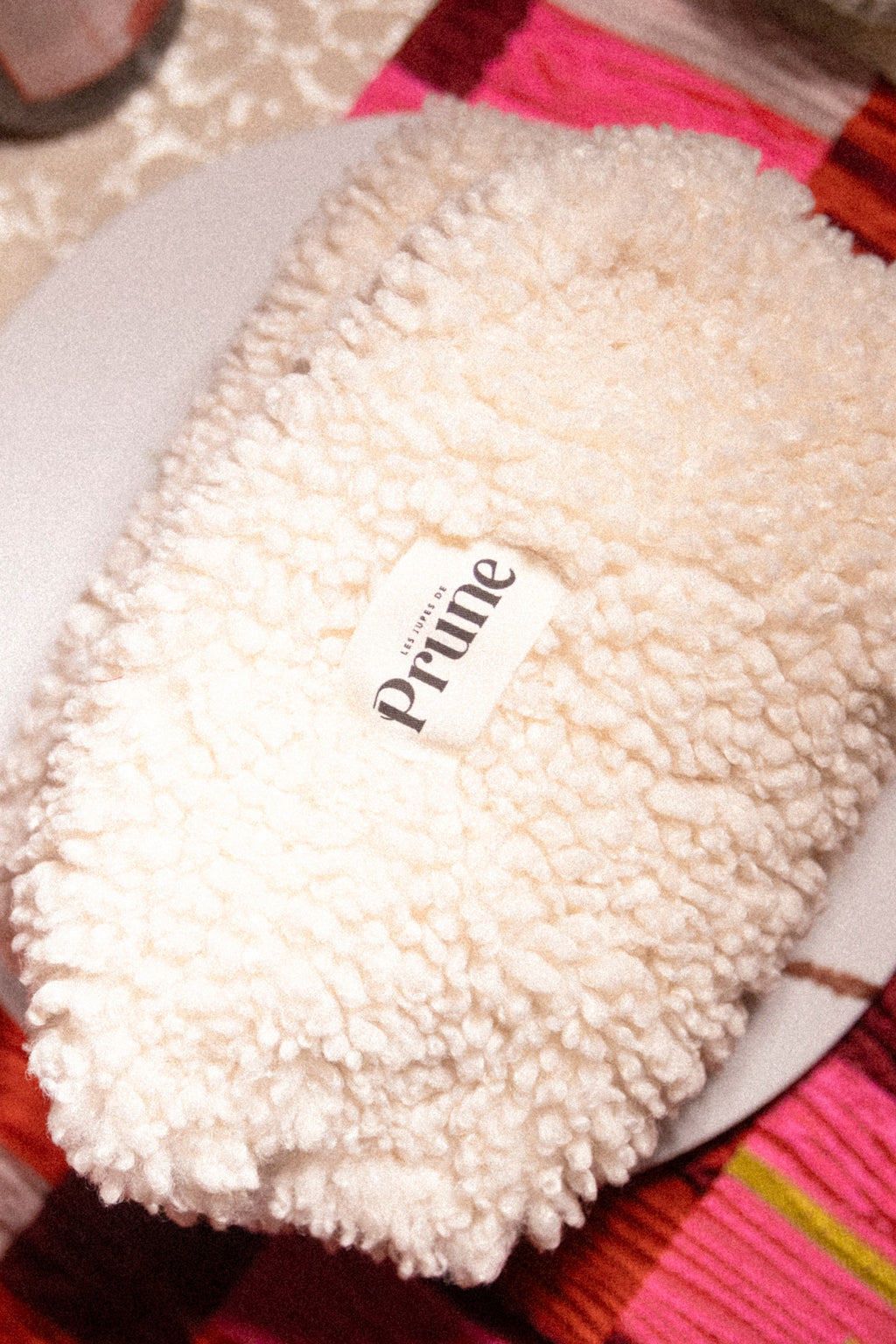 White teddy bear pencil case