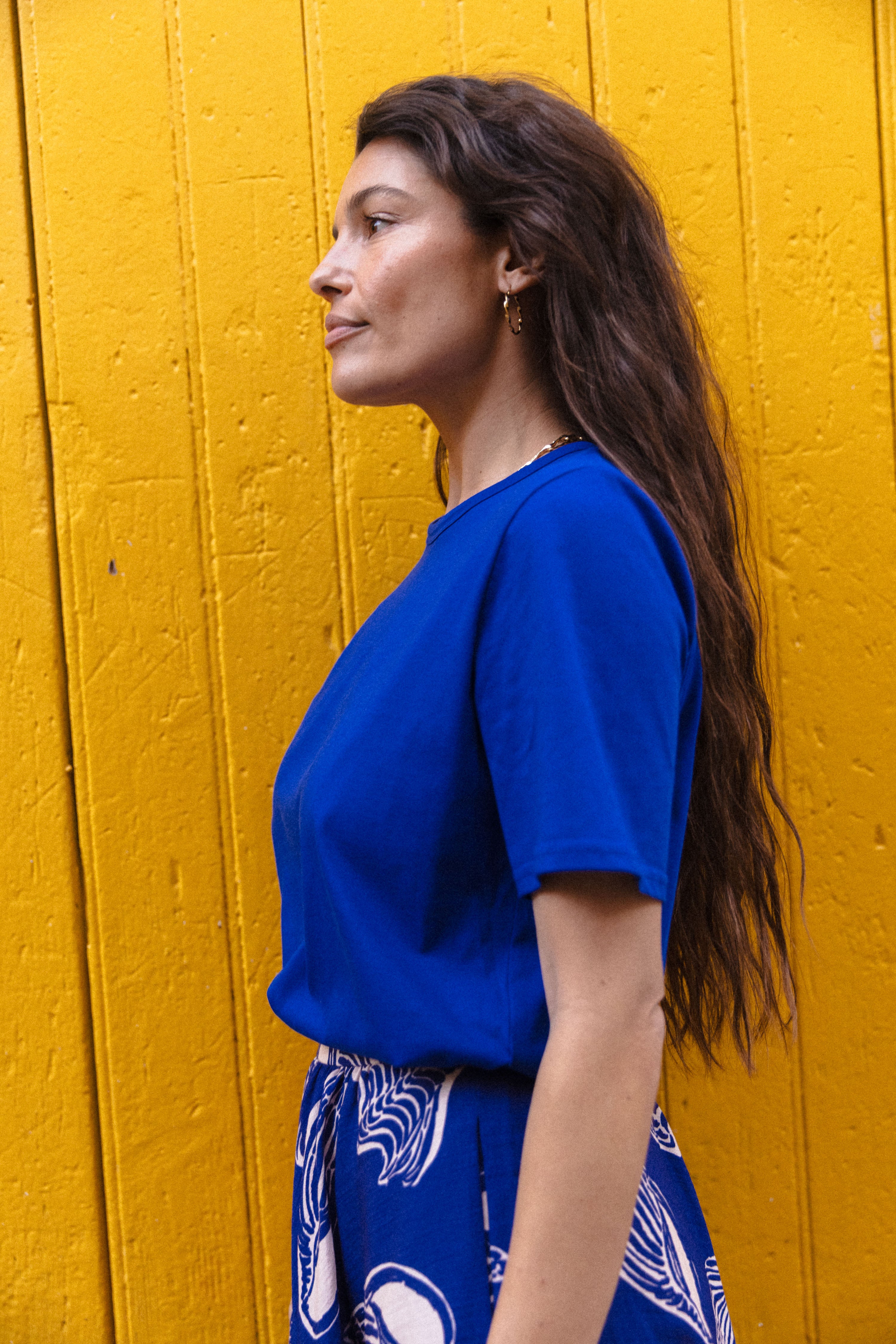 Tee bad boy bleu électrique