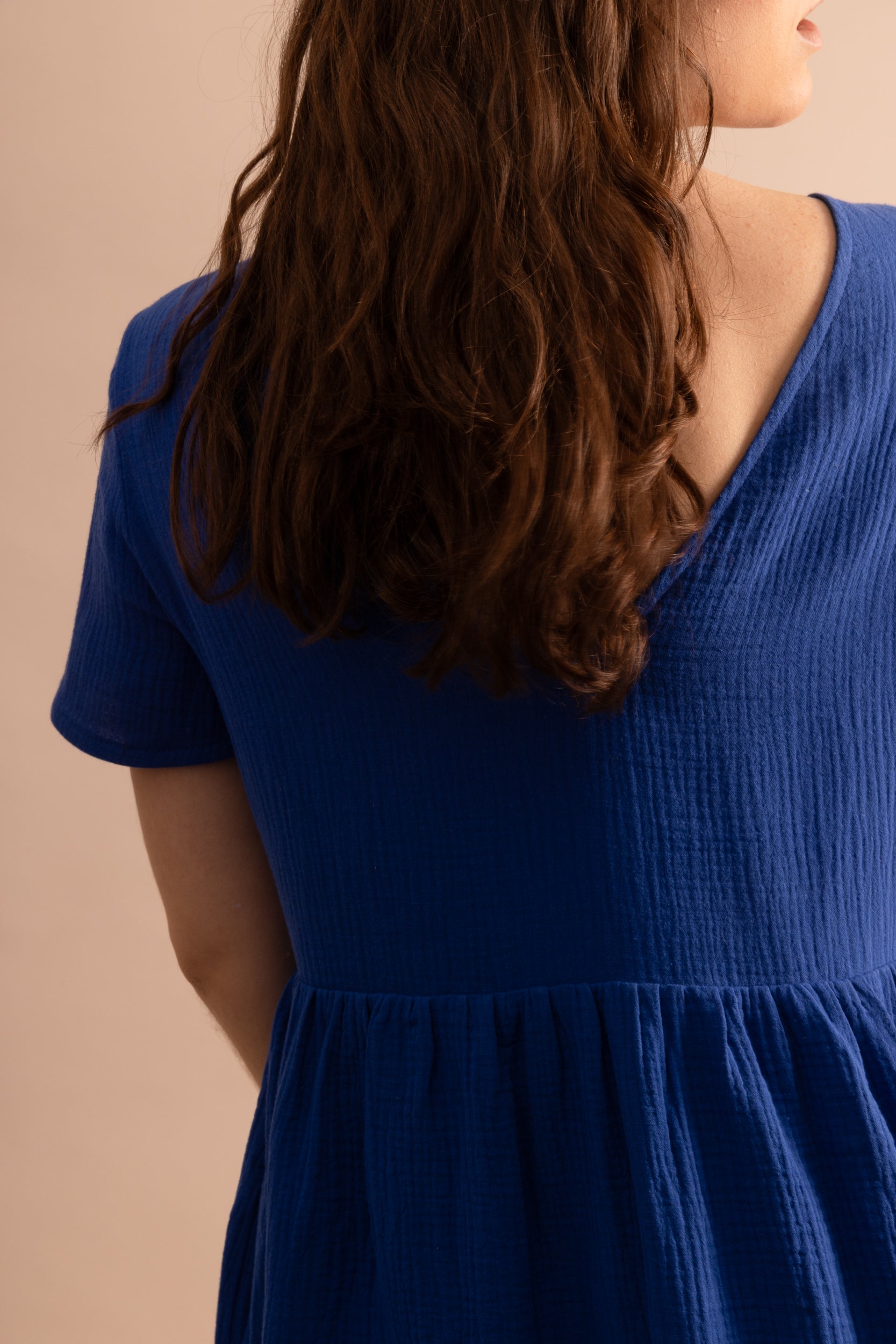 Petite robe bleu électrique