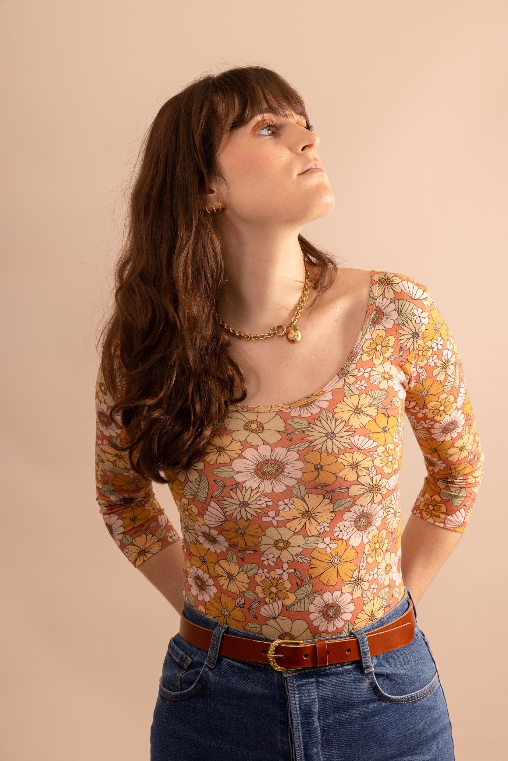 Matéo round neck bodysuit