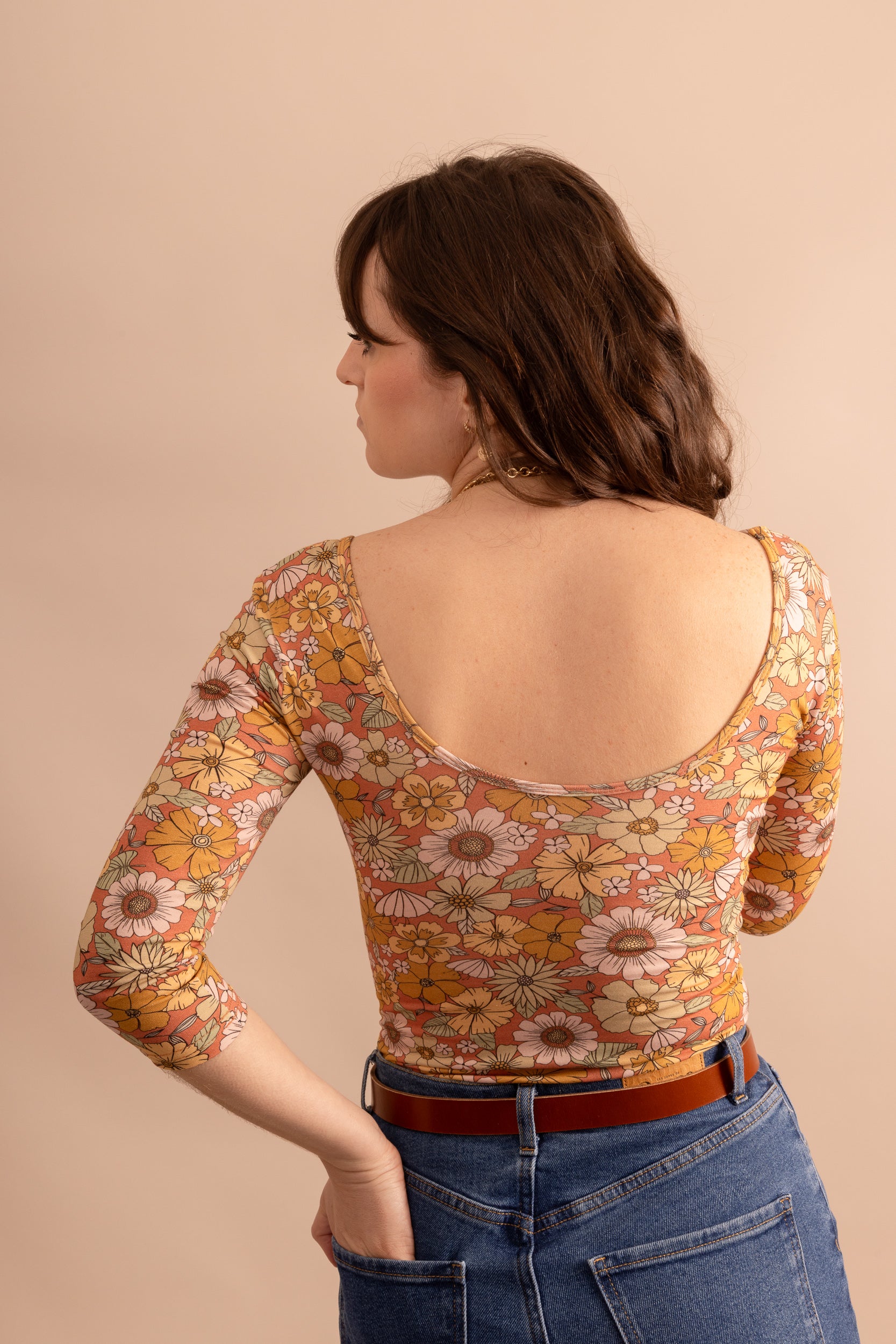 Matéo round neck bodysuit
