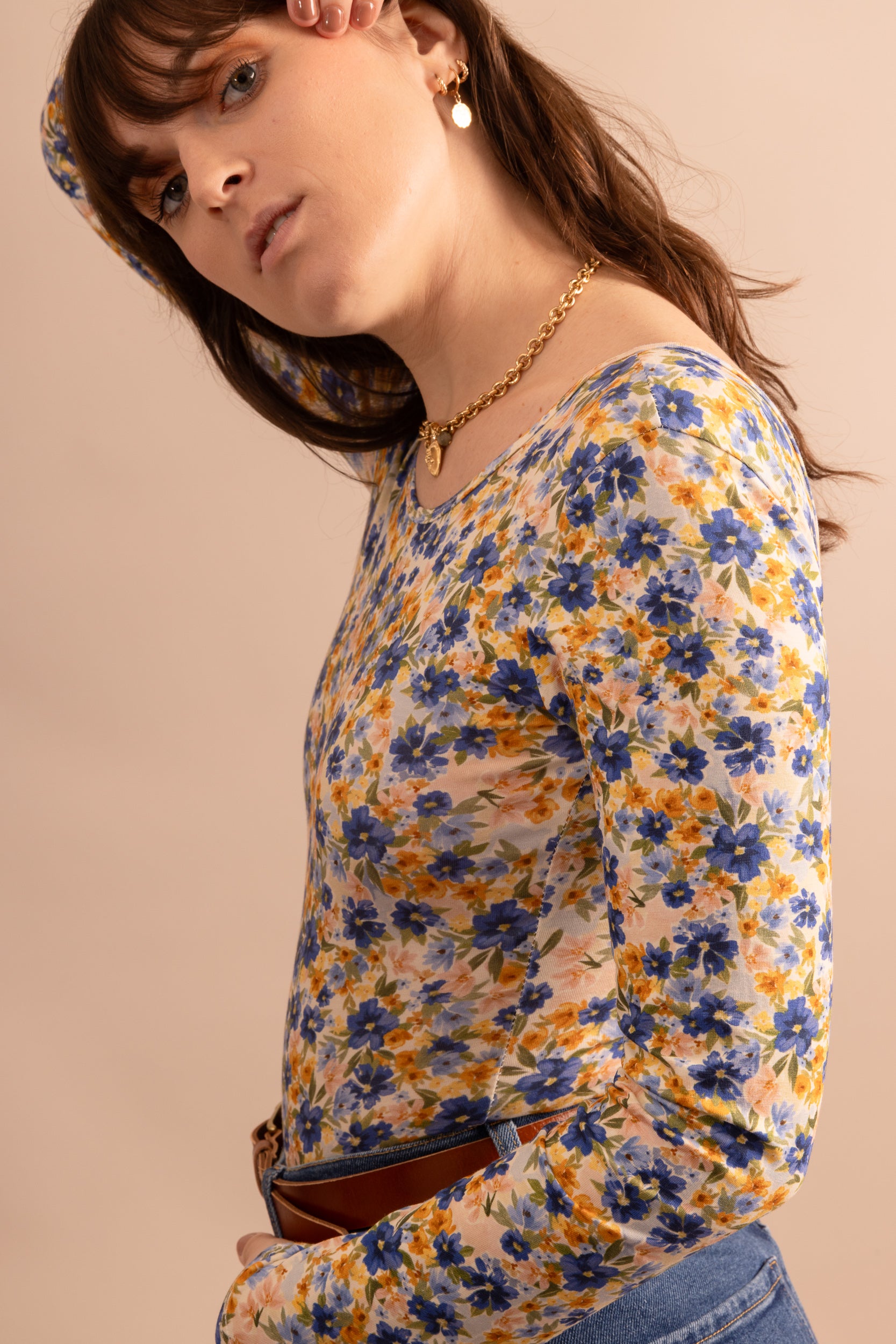 Garance backless bodysuit