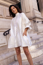 Robe baby doll Plumes
