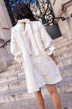 Robe baby doll Plumes