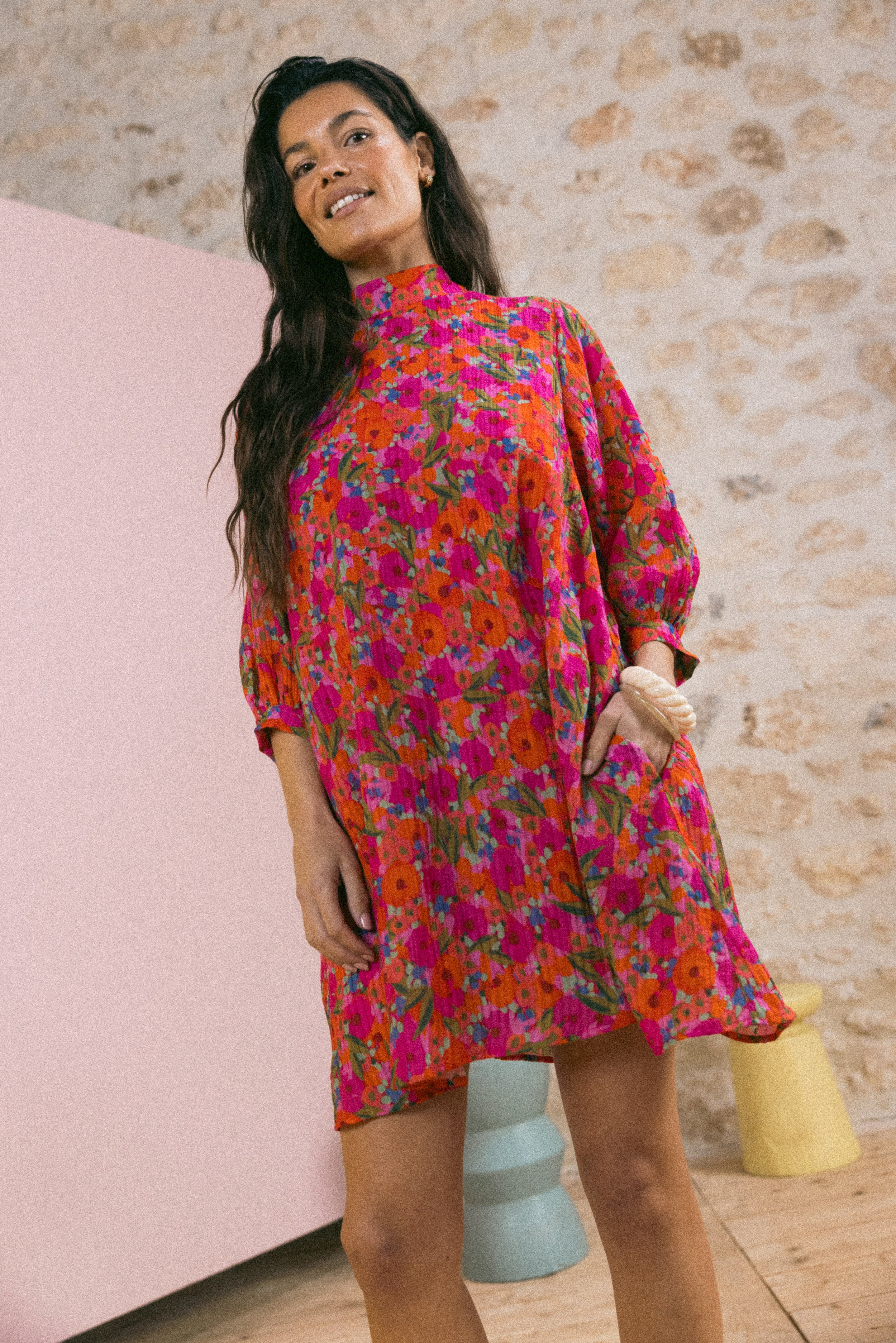 Robe babydoll Waterlily