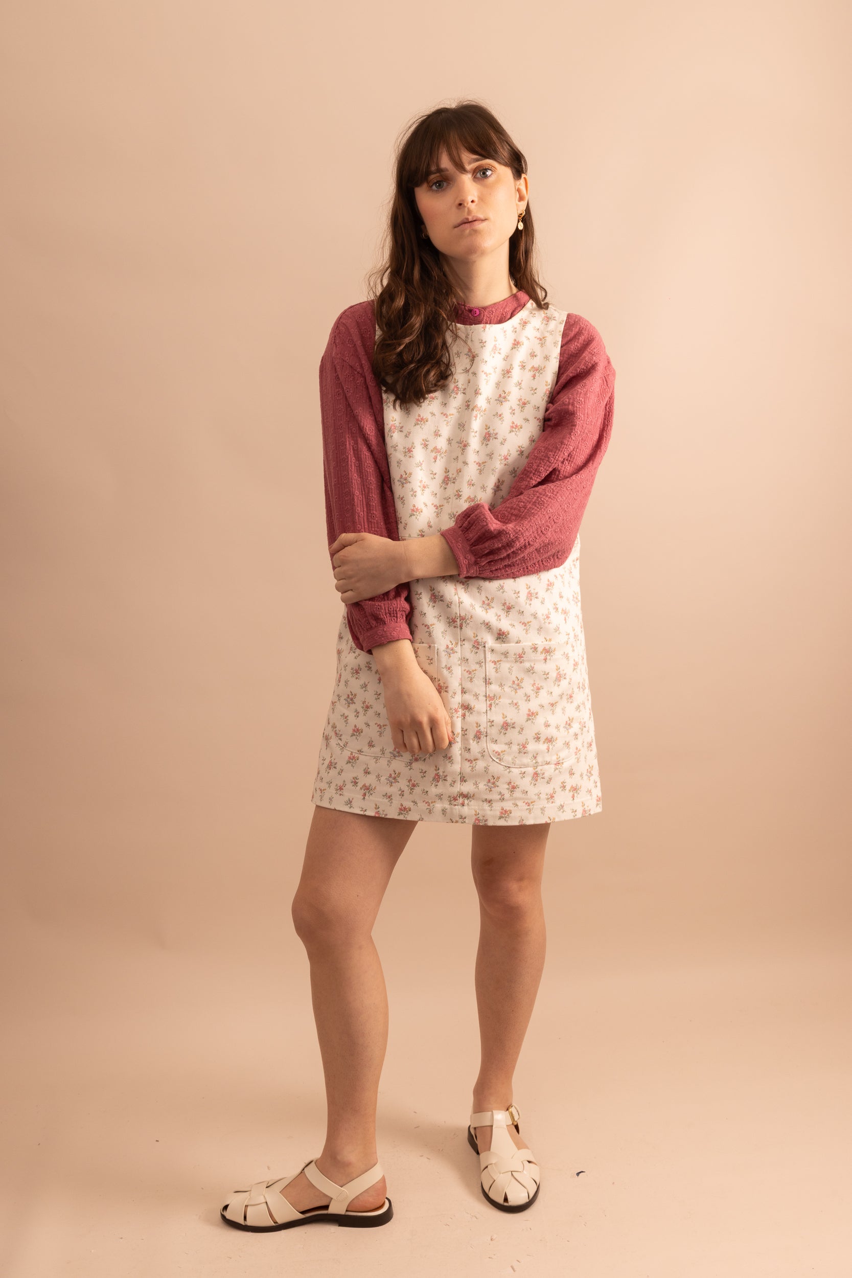 Robe courte sans manches Primavera