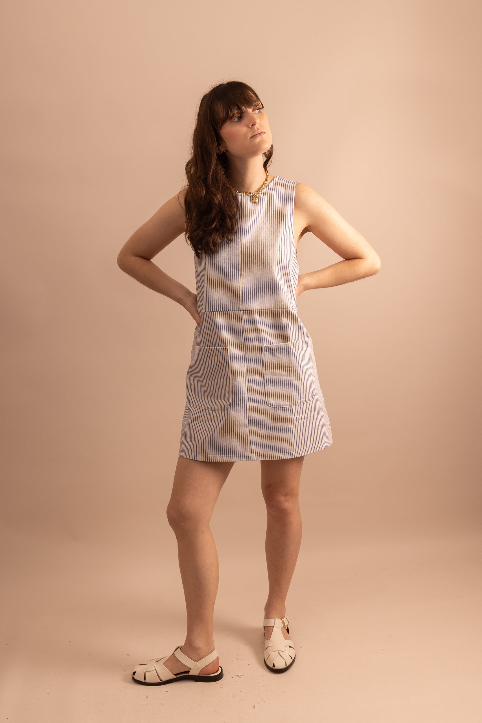 Atlantis Sleeveless Short Dress
