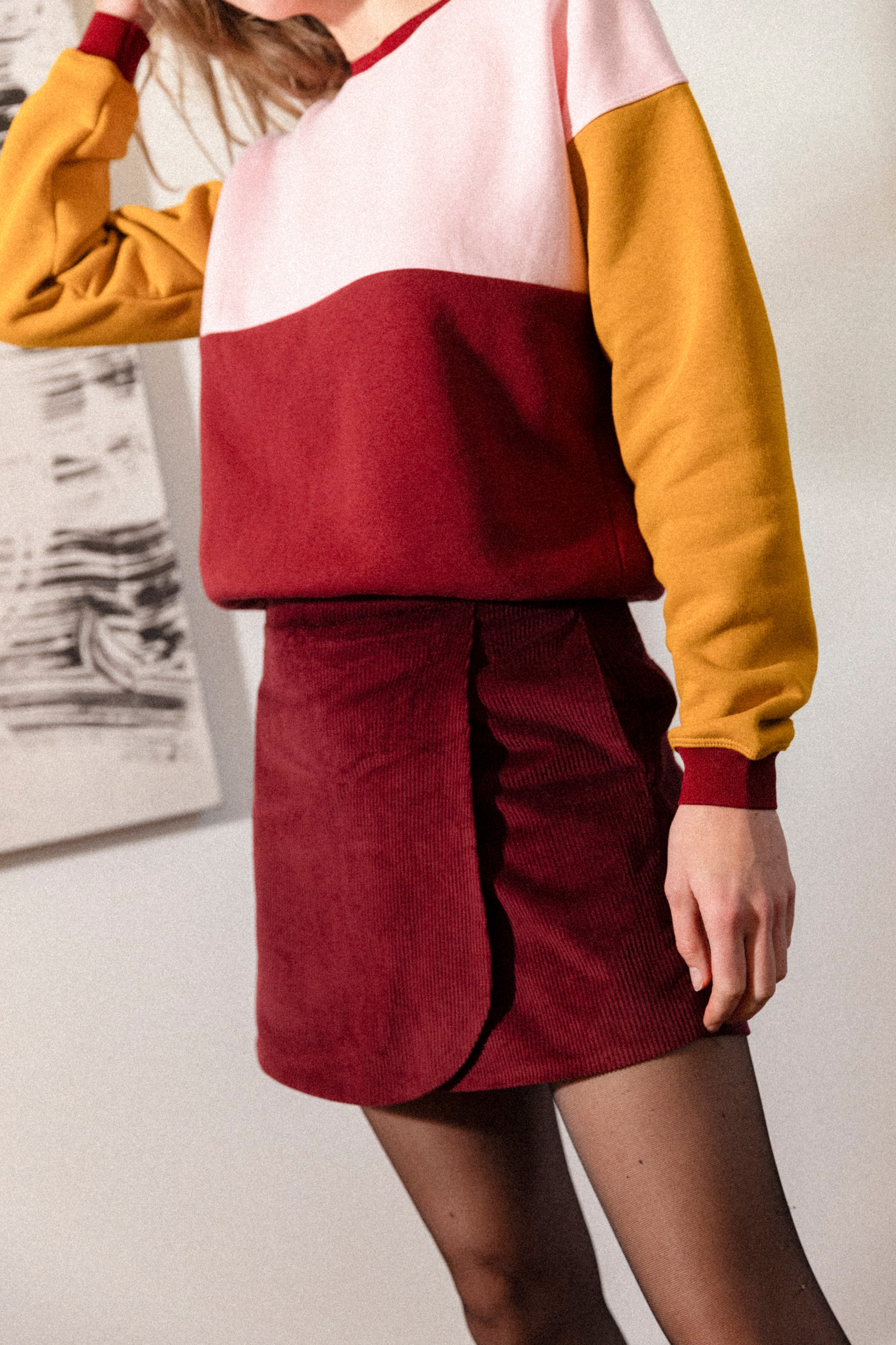 Richard colorblock sweatshirt