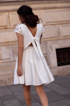Jupe Rue de rome satin