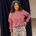 Sweat bois de rose