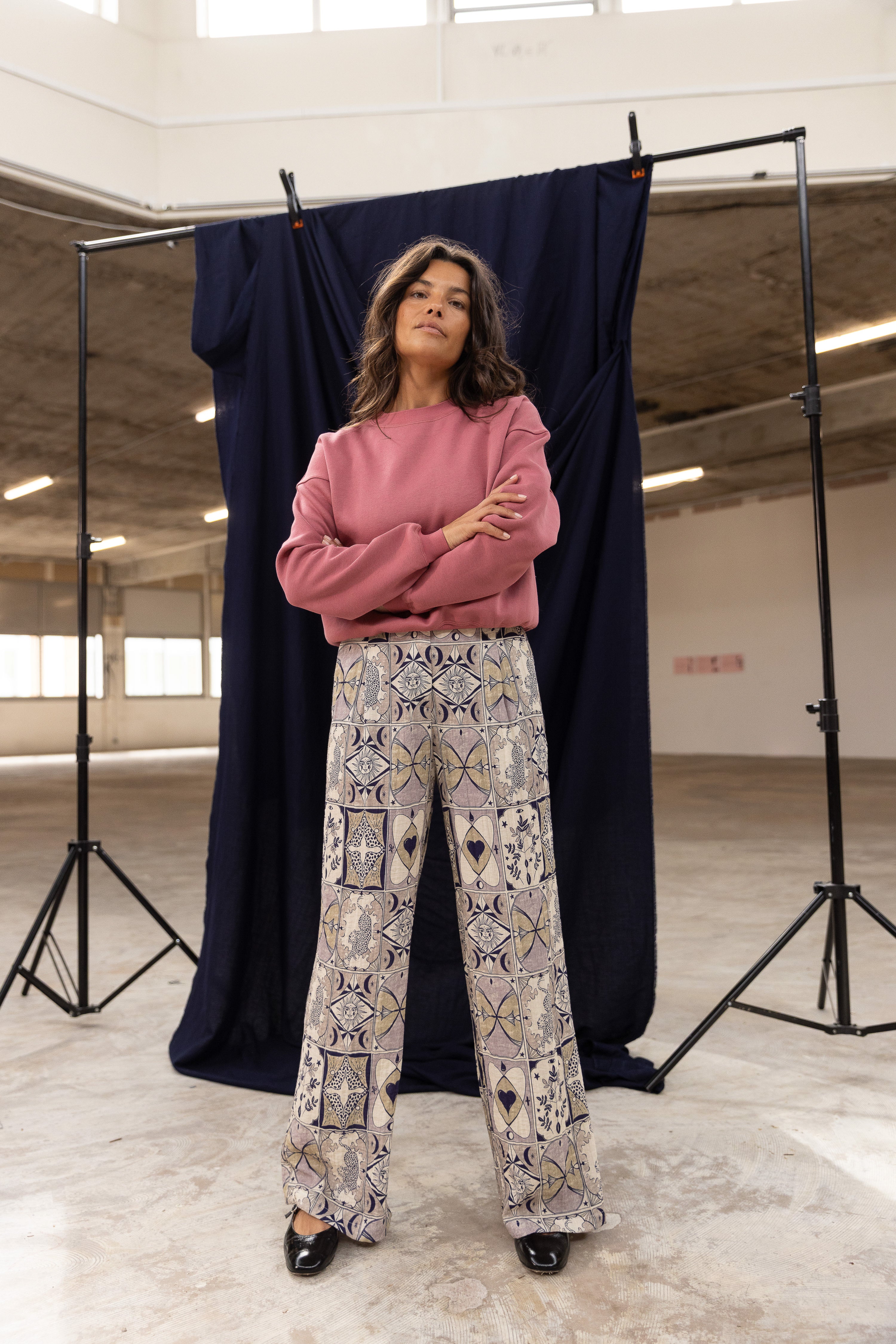 Pantalon à pinces Fortune