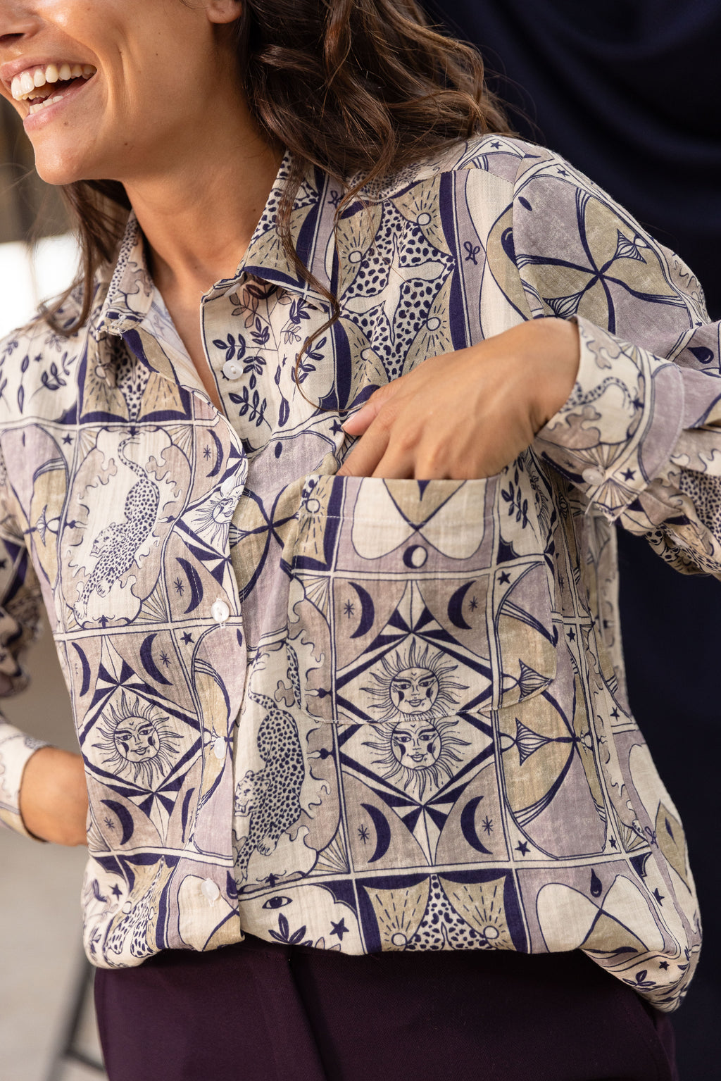Chemise Panama Fortune