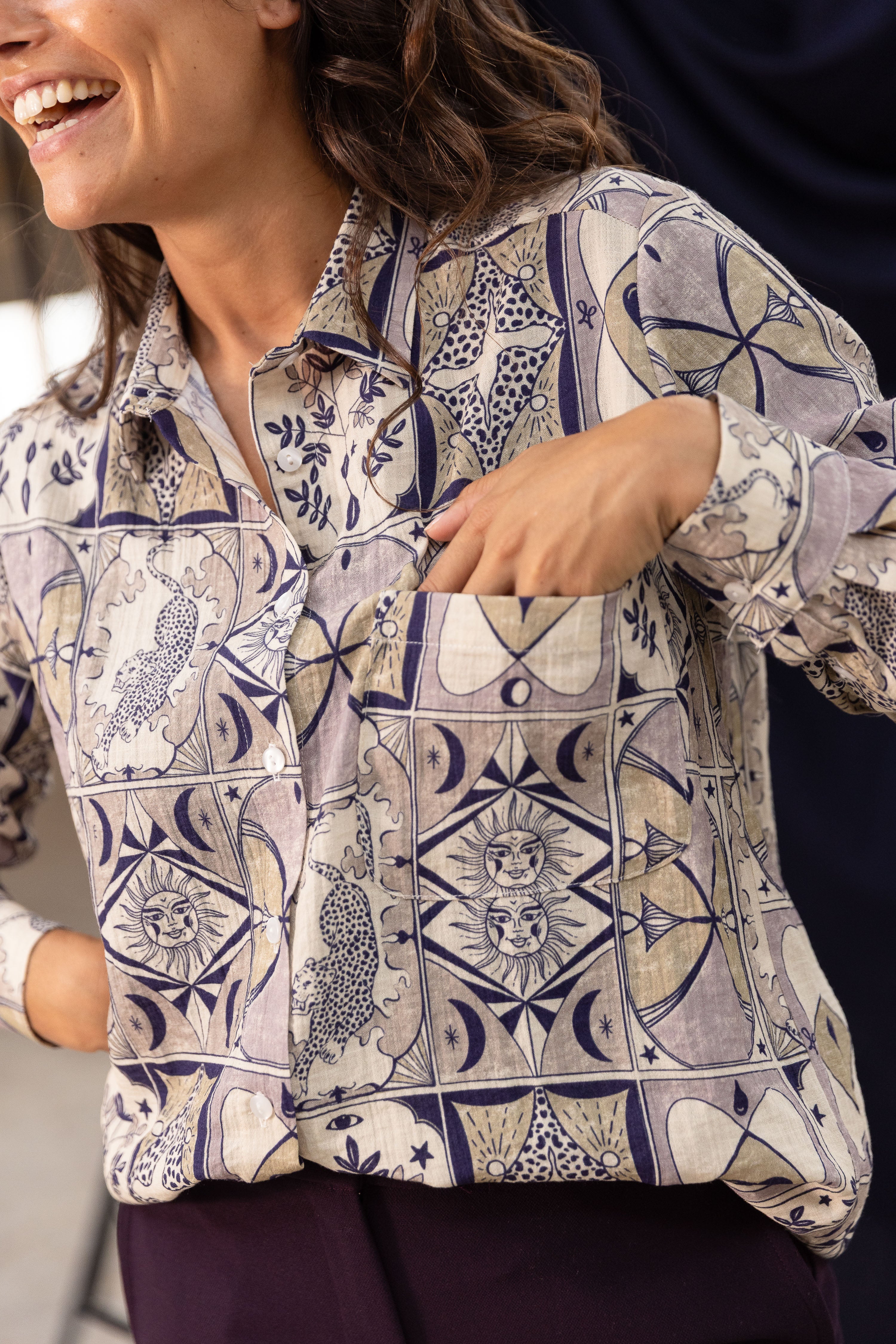 Chemise Panama Fortune