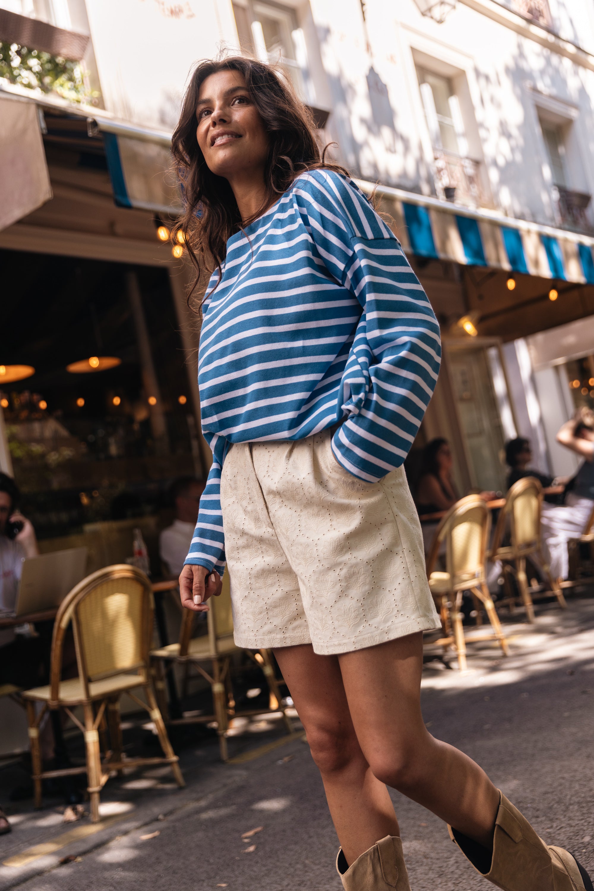 Marinière bleuet