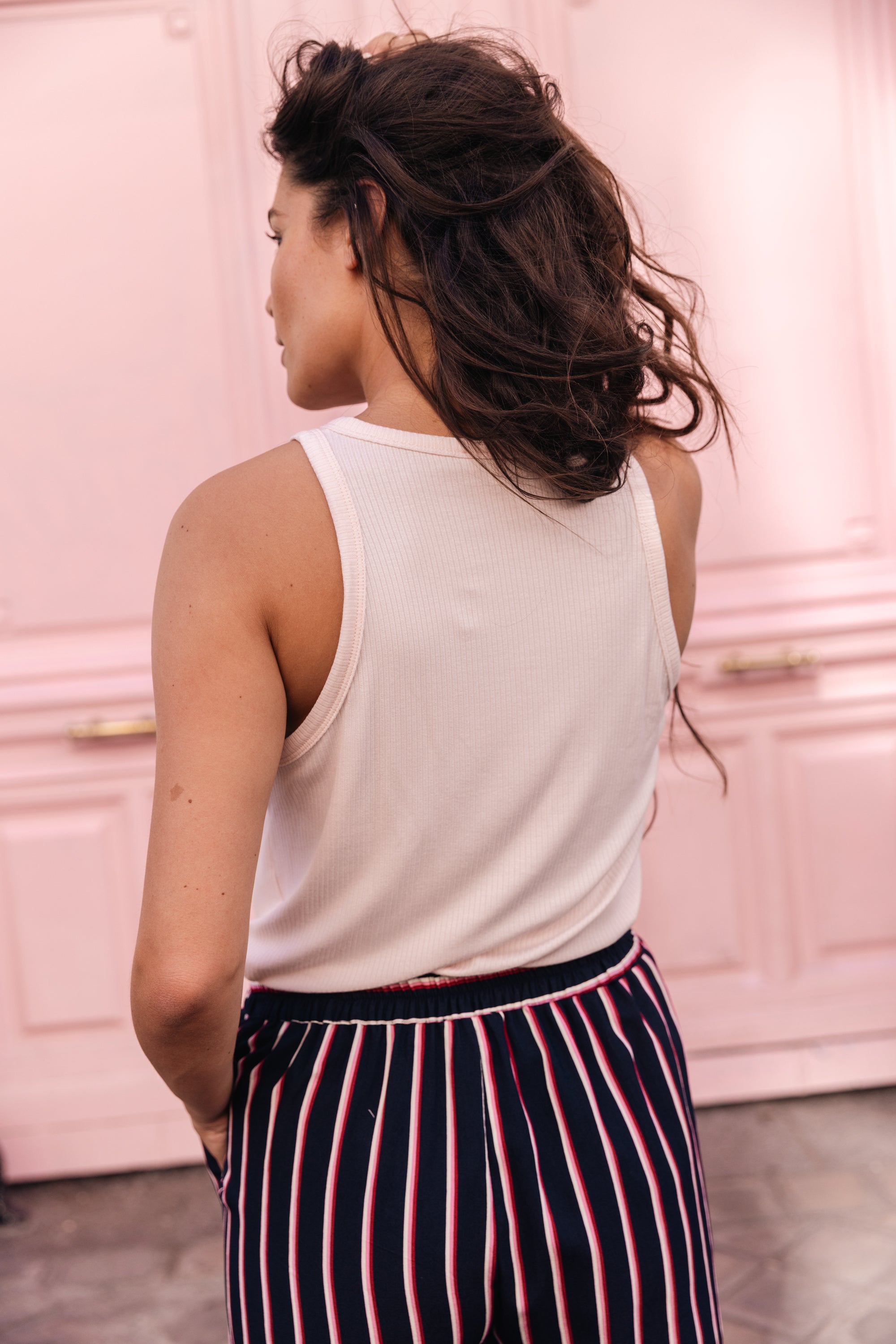 The white tank top 