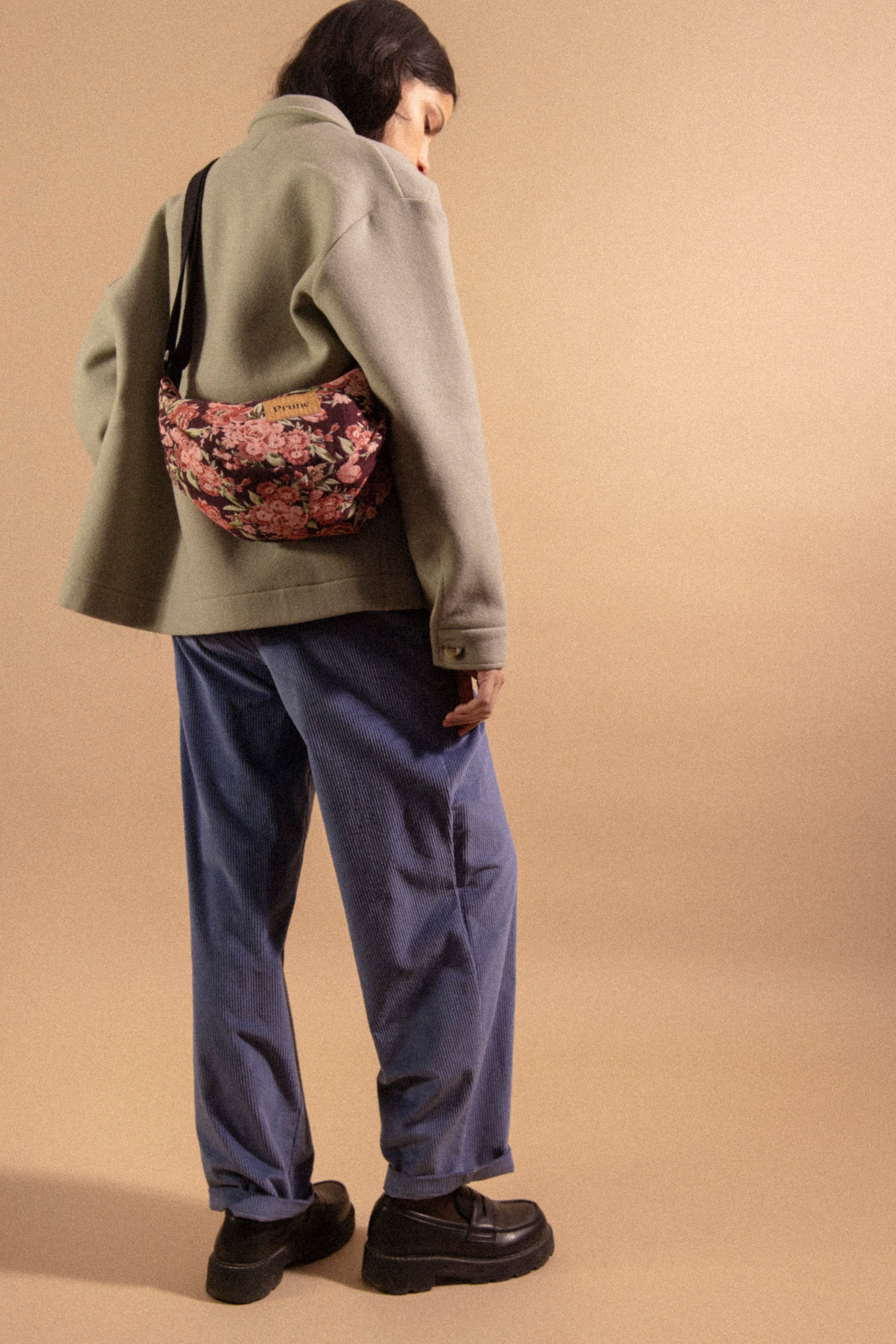 Pantalon Cargo velours ardoise