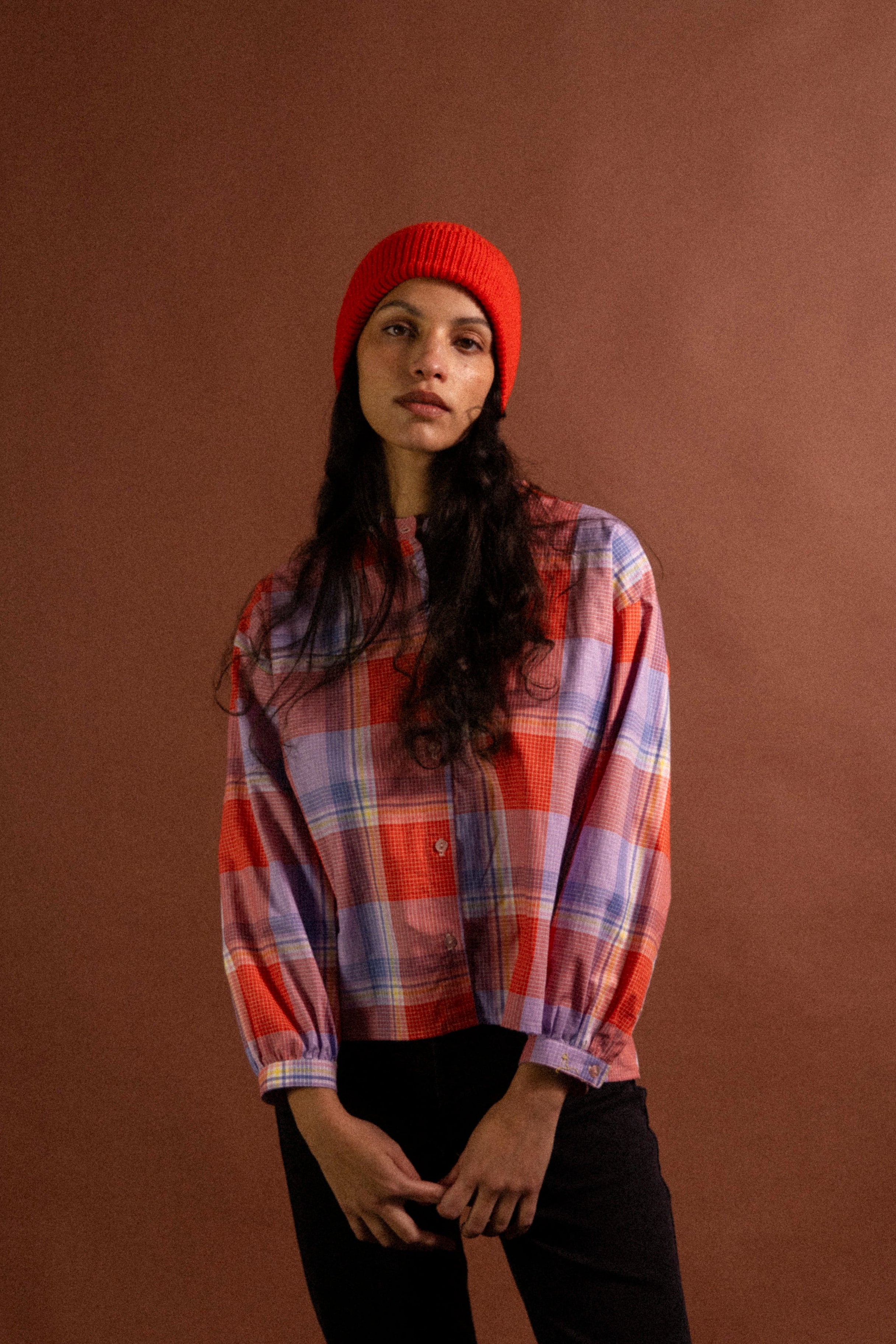 Blouse Col Mao Betsy