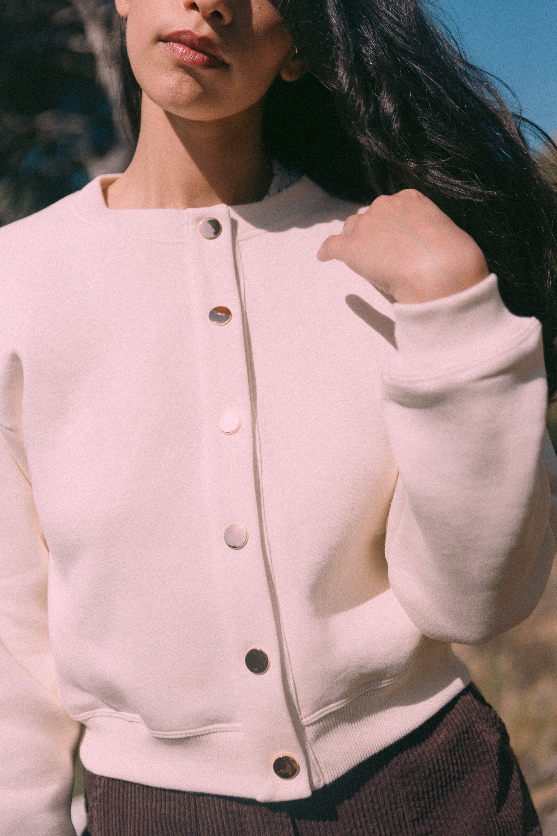 Cardigan Ecru