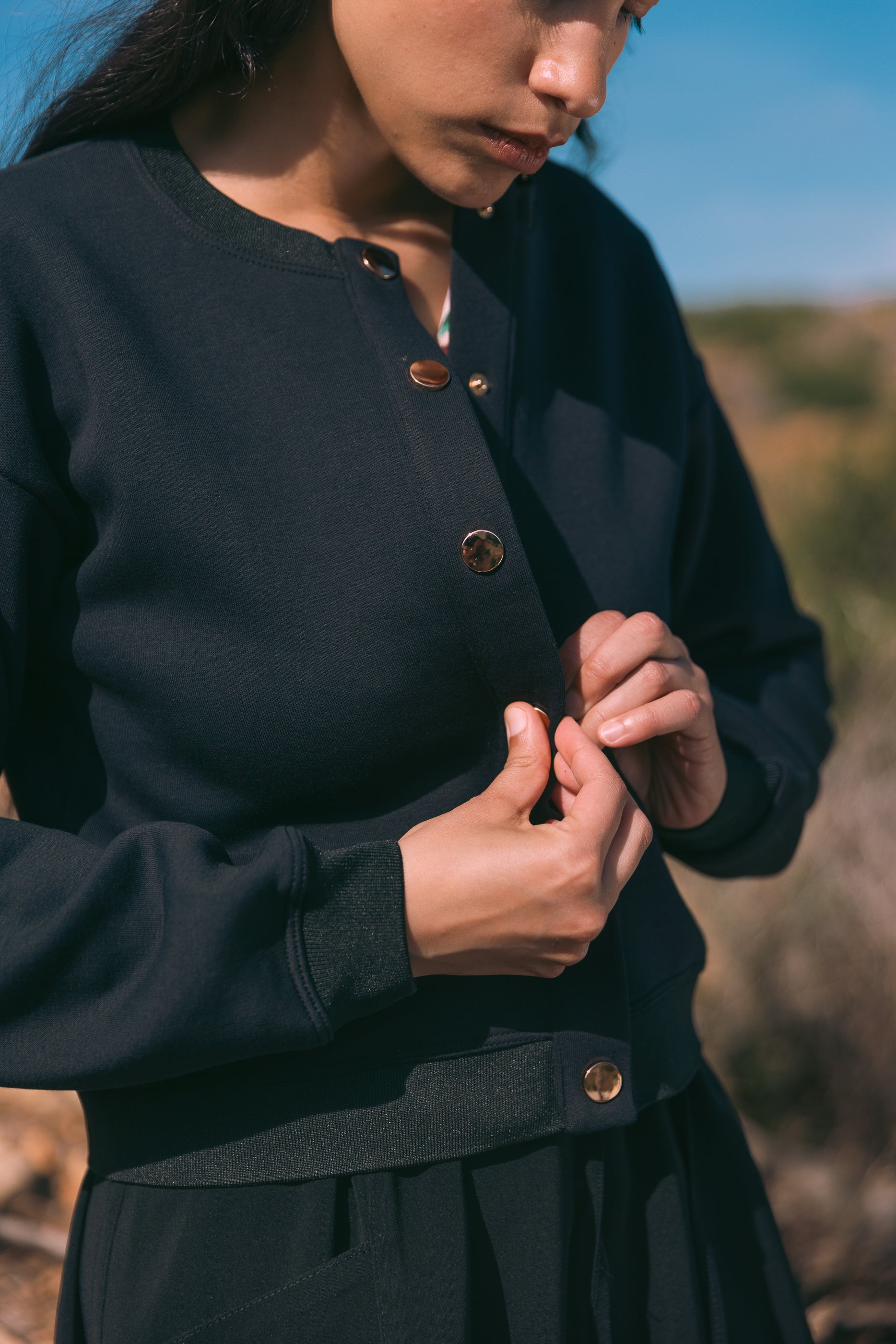 Cardigan noir