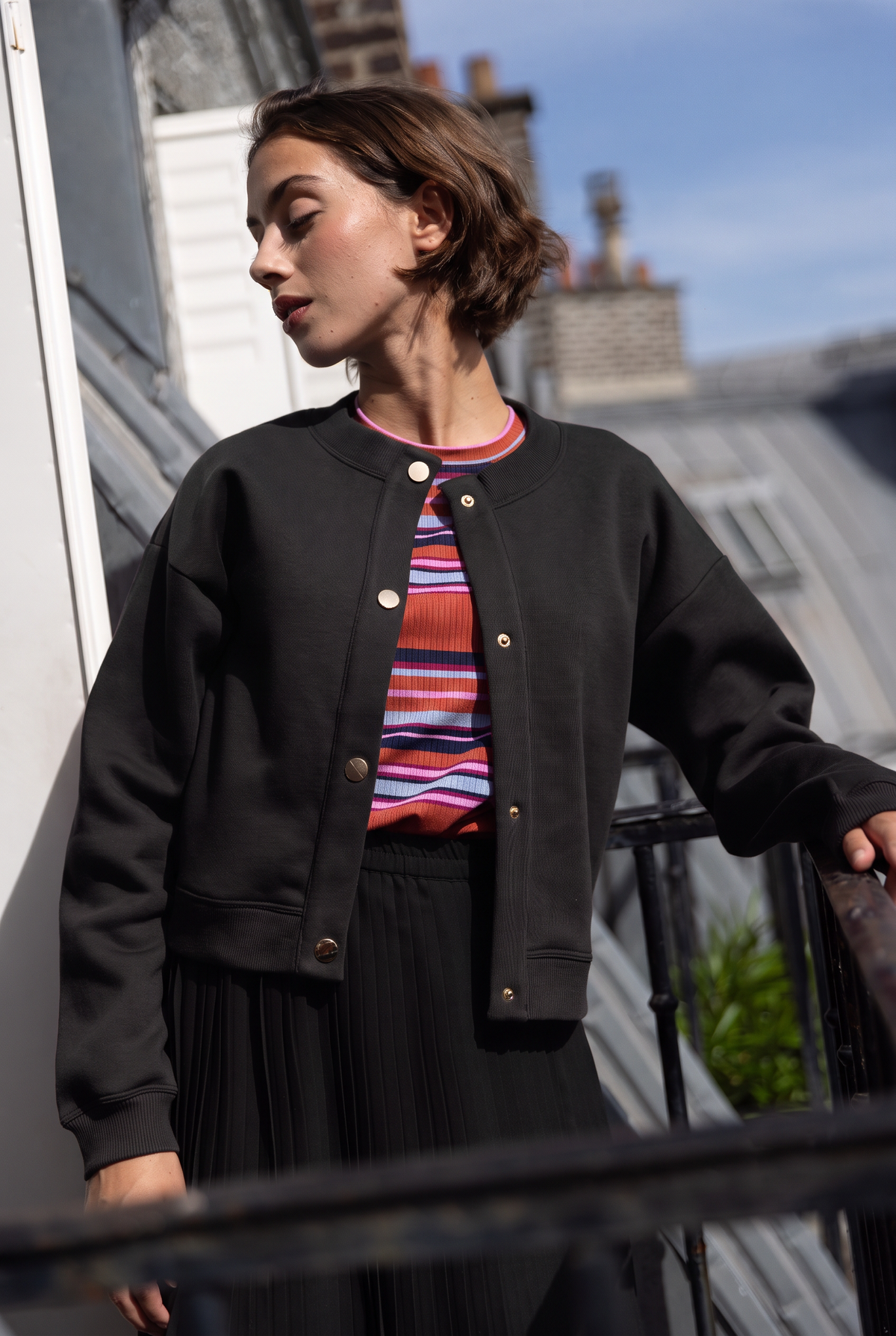 Cardigan noir