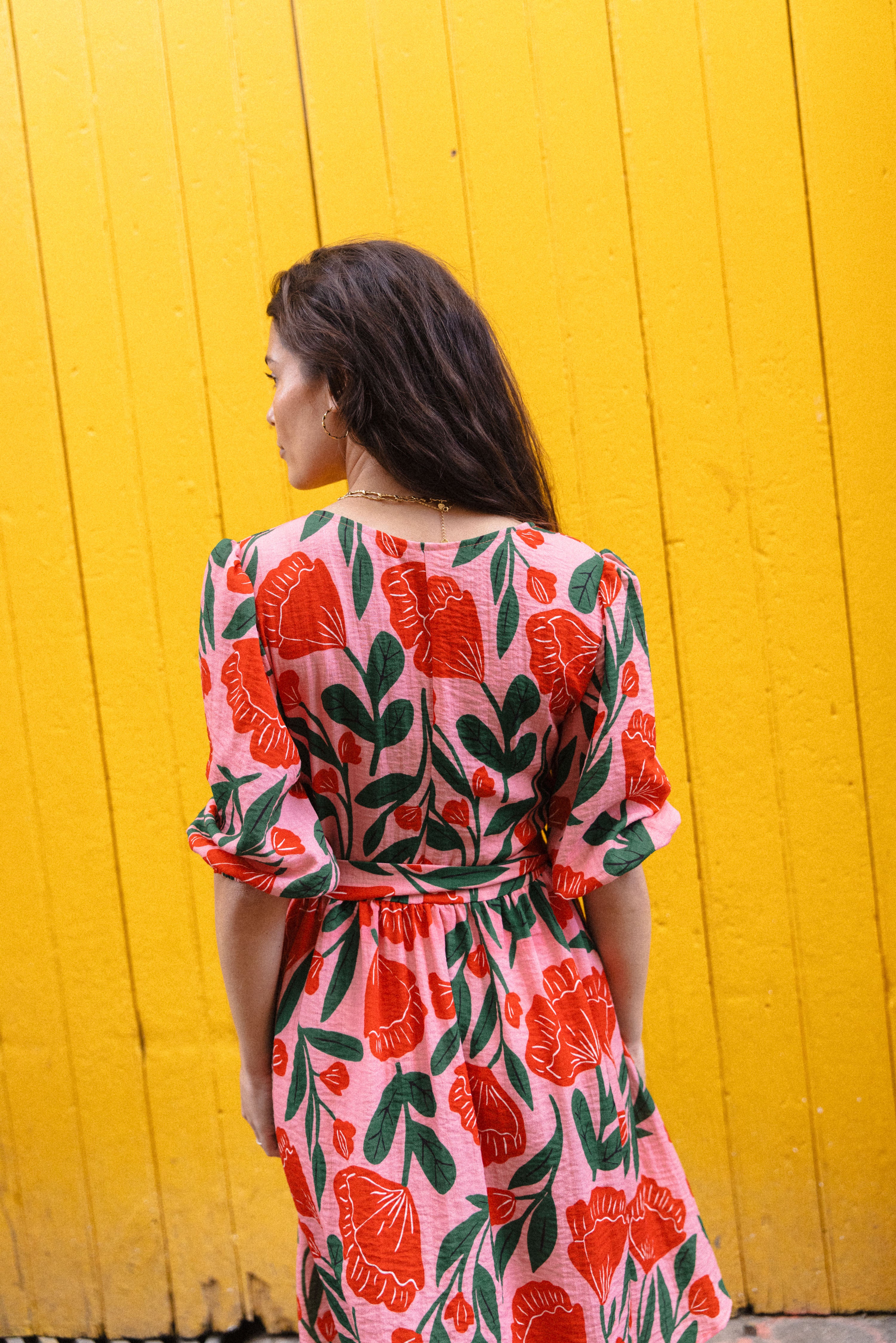 Robe mini folk Frida