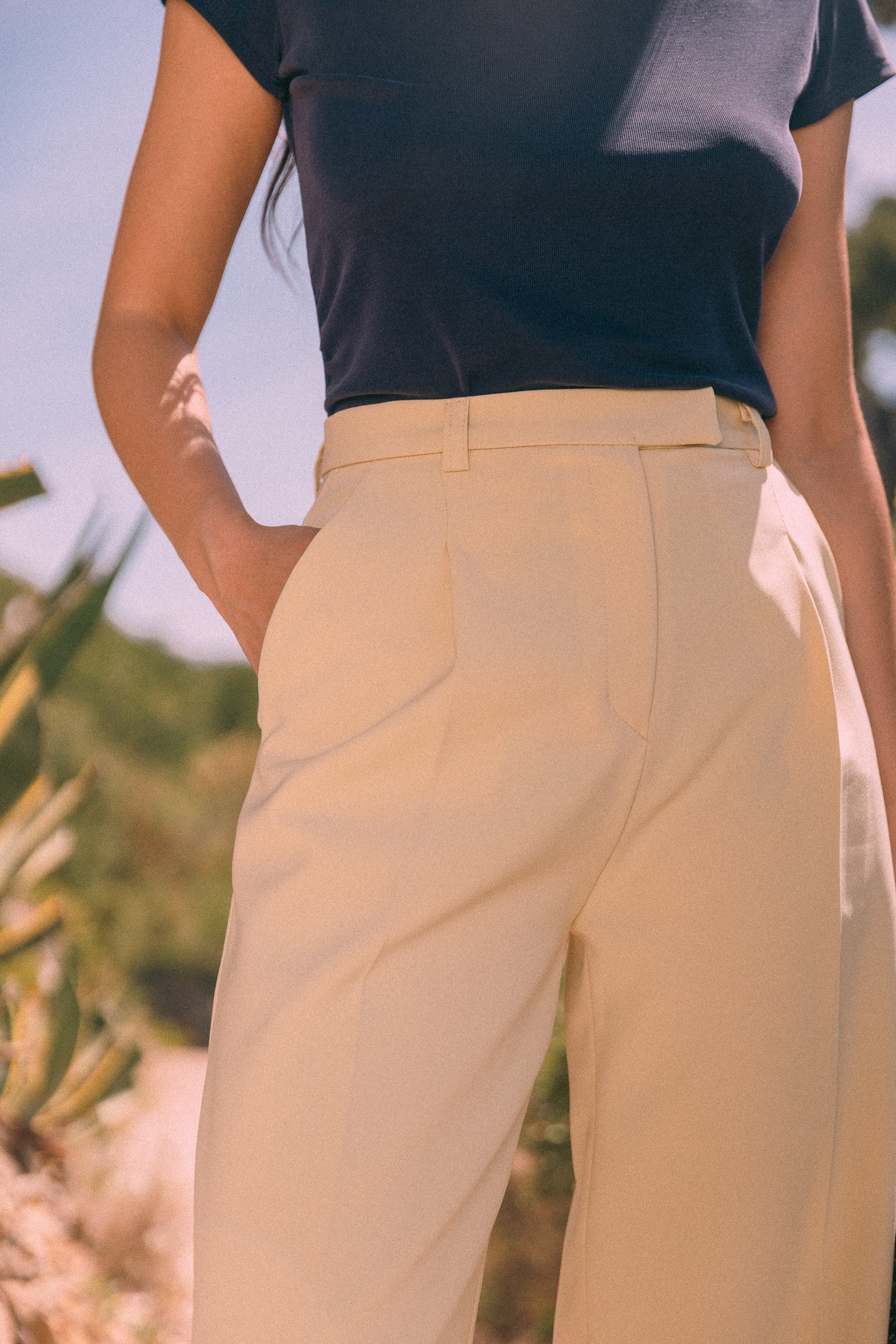 Pantalon à pinces Lemonade