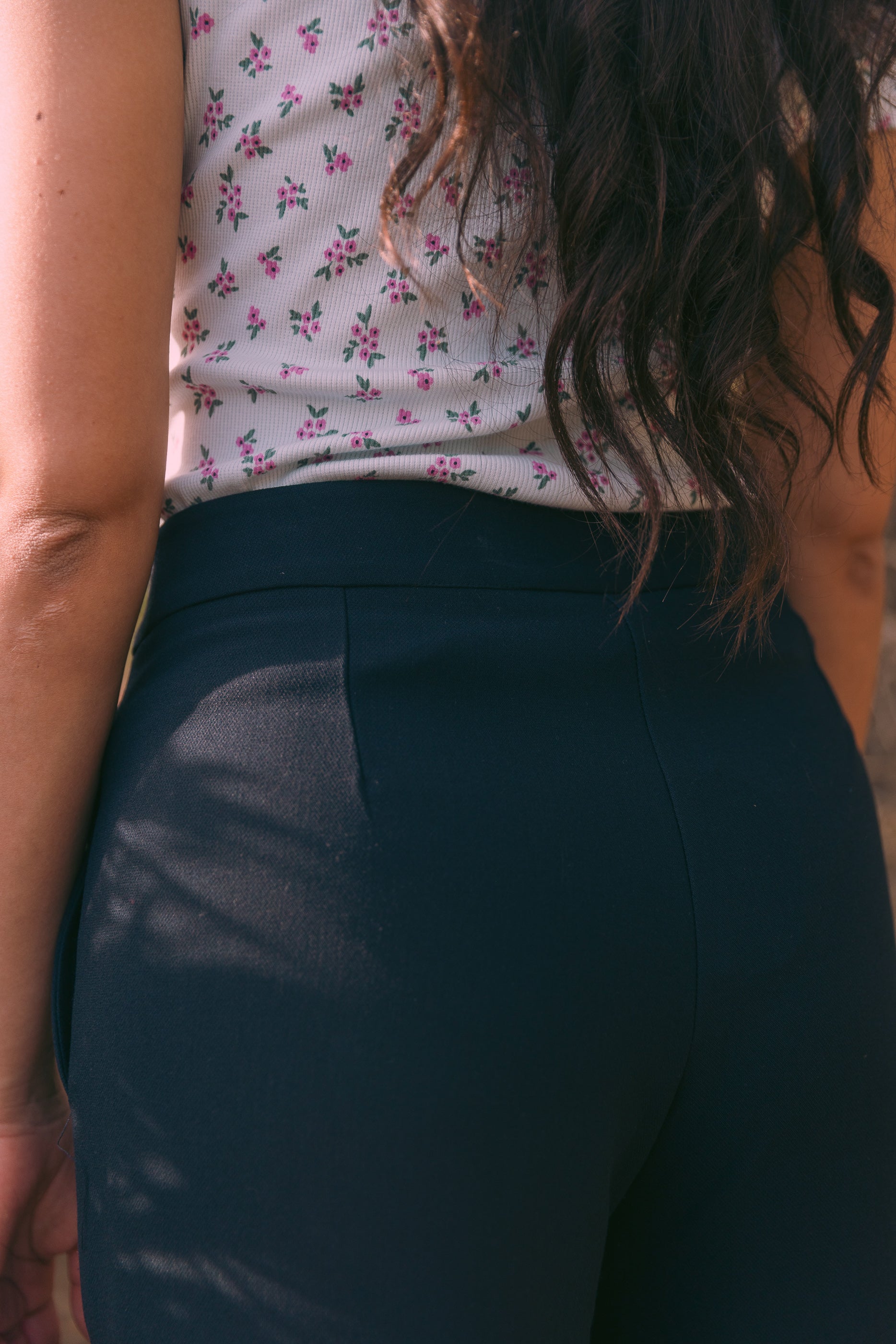 Pantalon ample marine