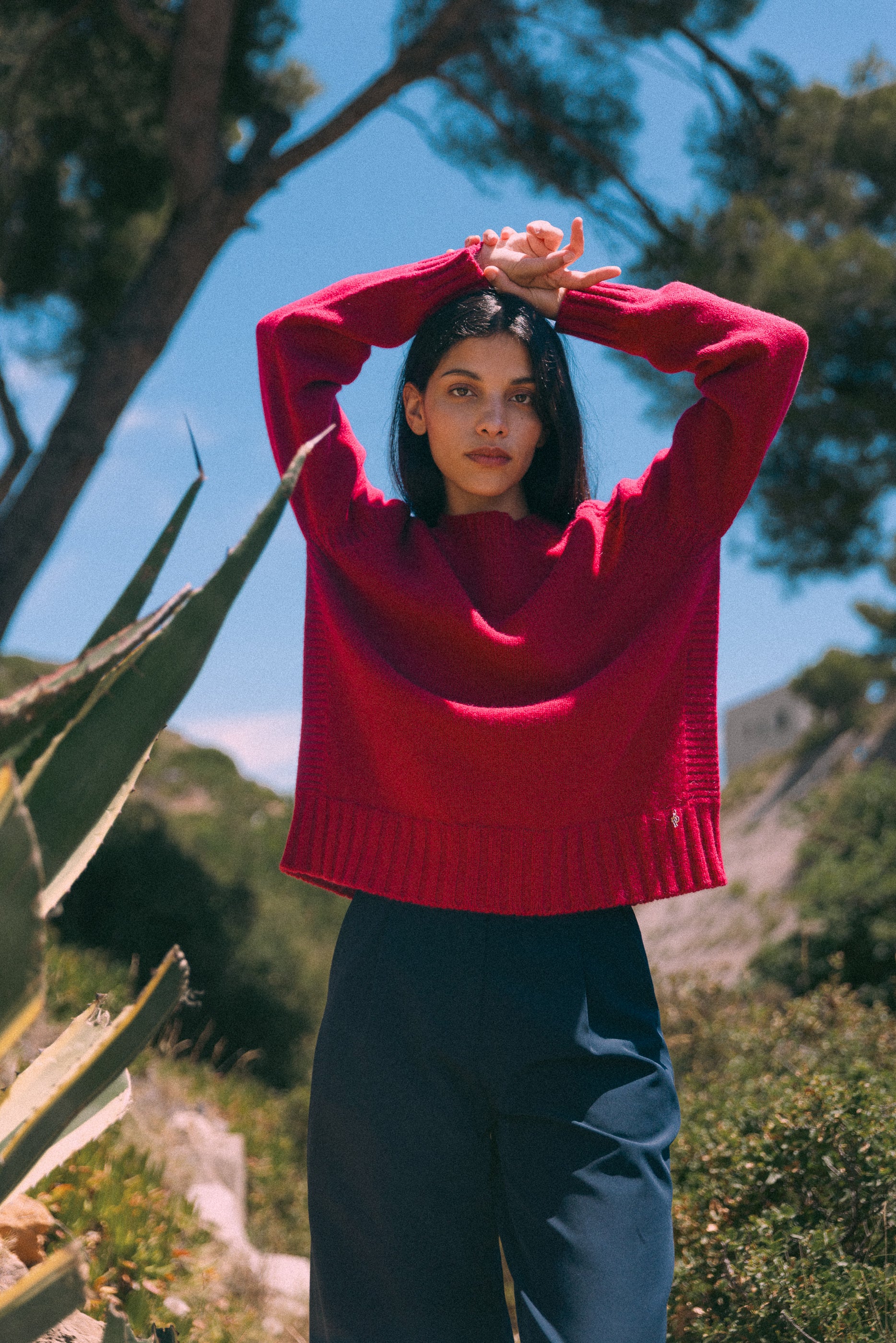 Pull Marnie framboise