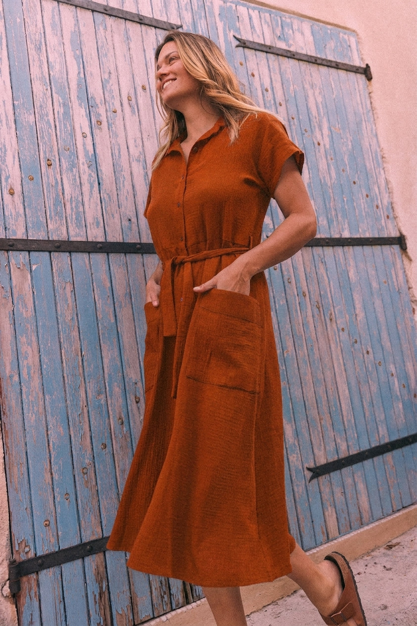 Robe chemise Sienne