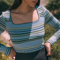 Sous pull col carré Songe