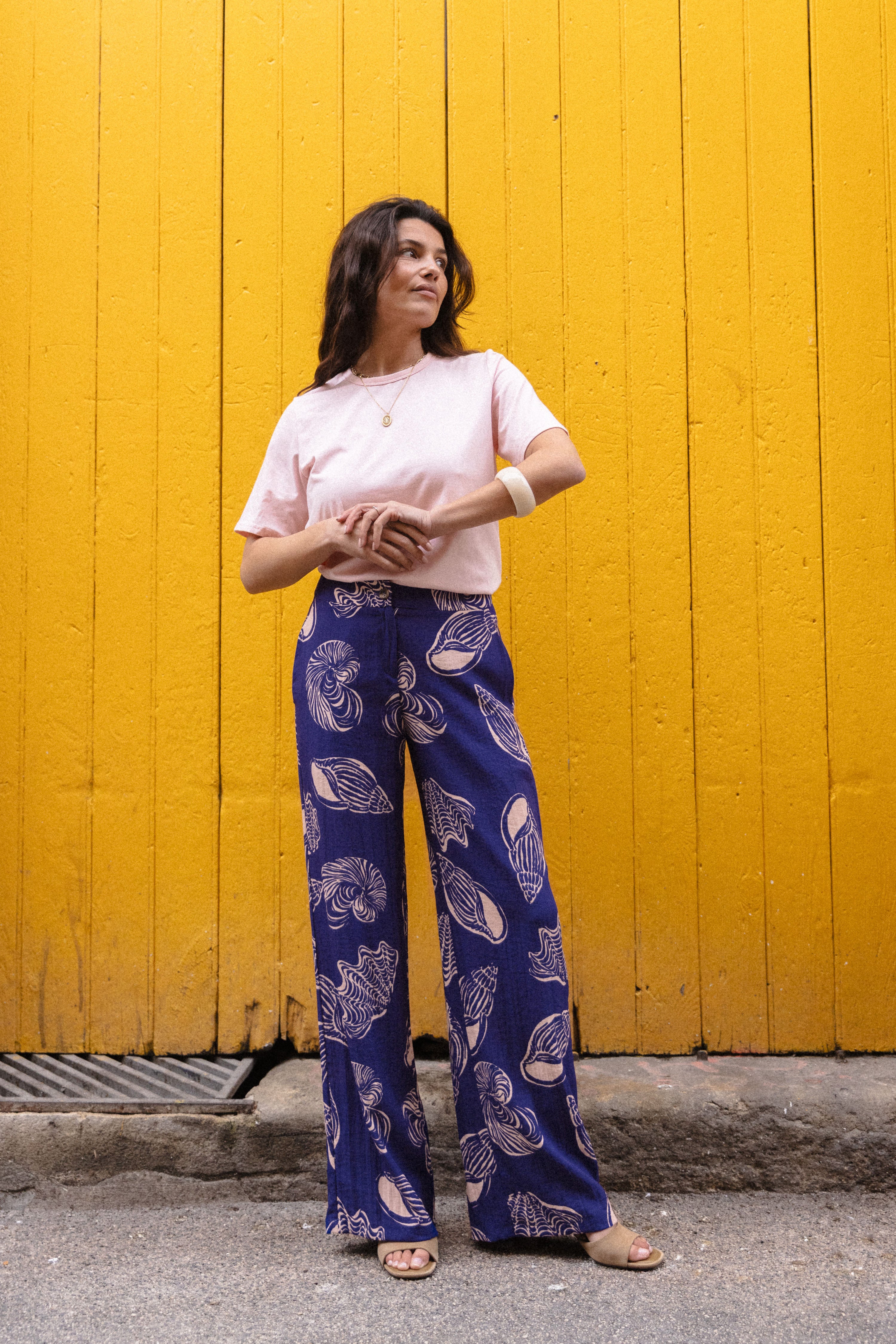 Tee bad boy rose poudré