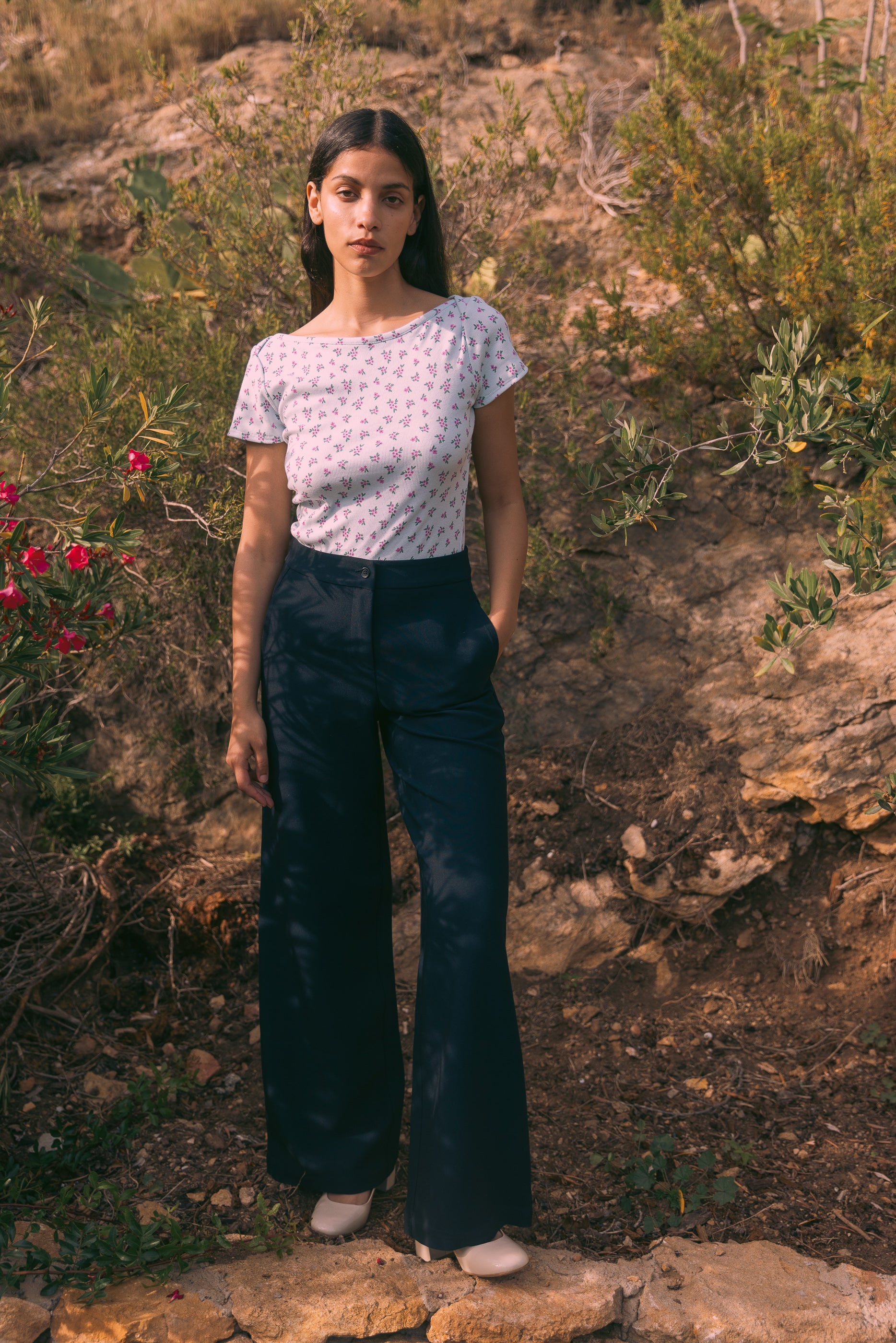 Tee drapé Angeline