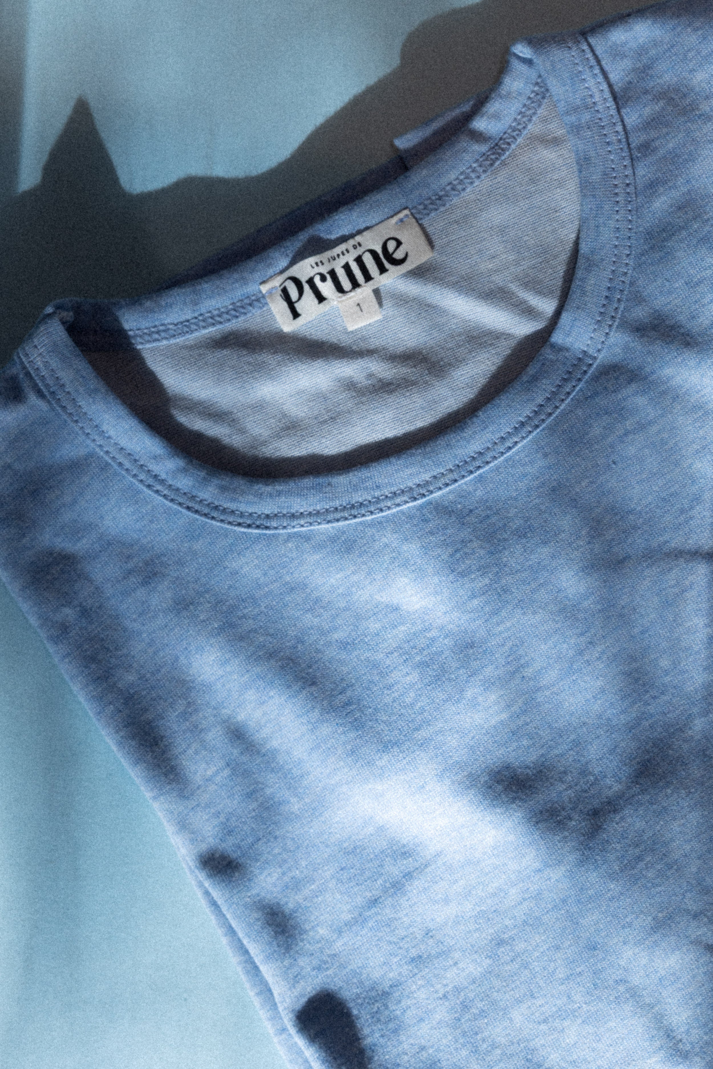 Tee bad boy bleu chiné