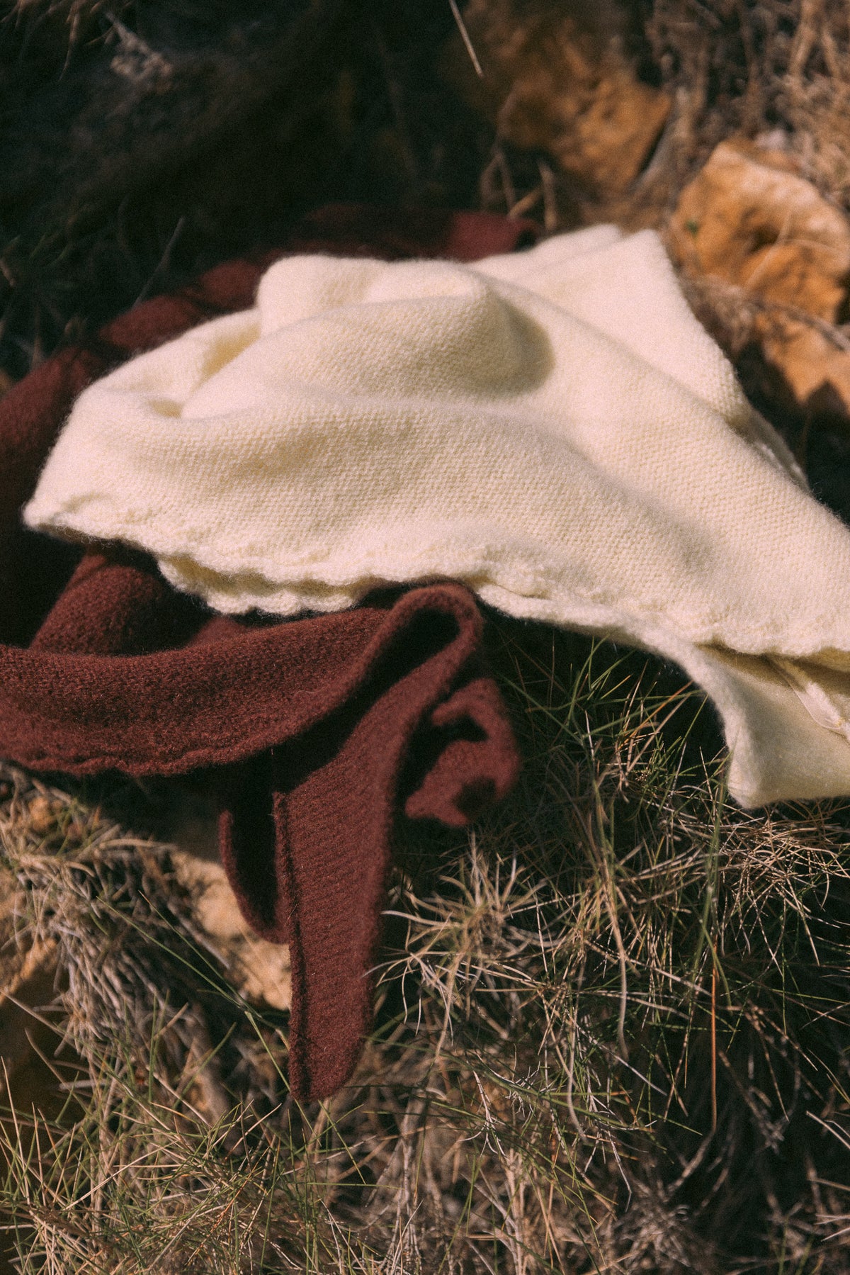 Foulard maille Butter