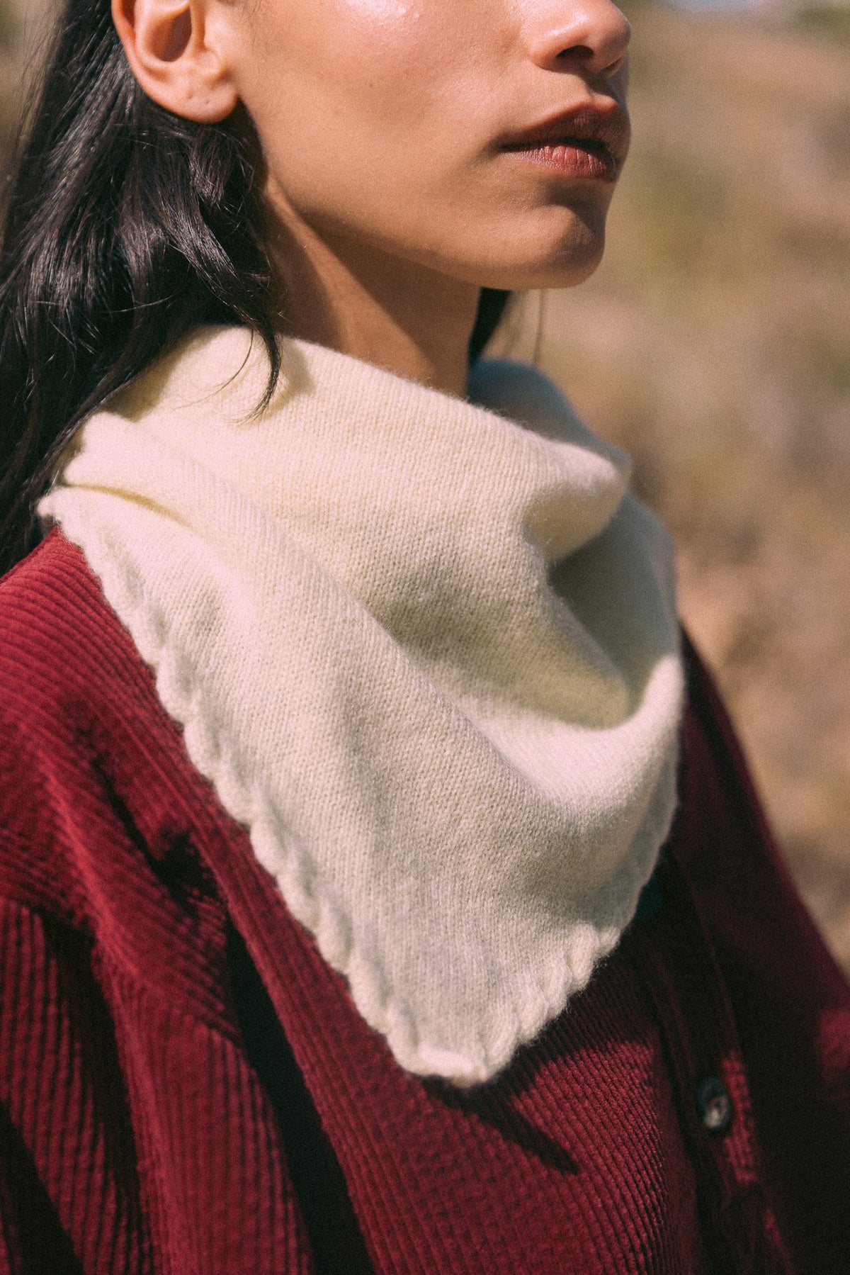 Foulard maille Butter
