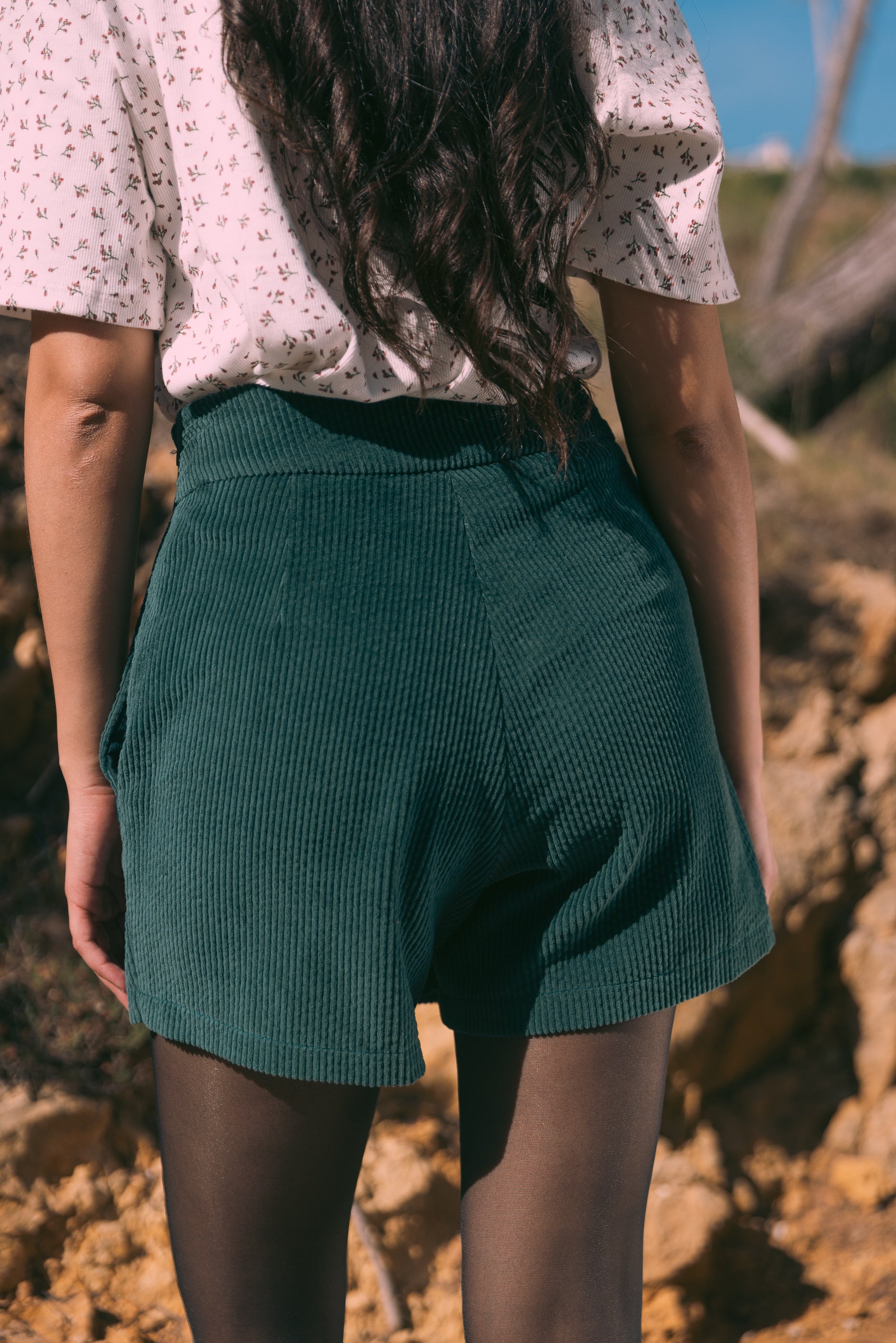 Jupe short Salicorne