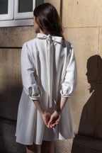 Robe babydoll blanche