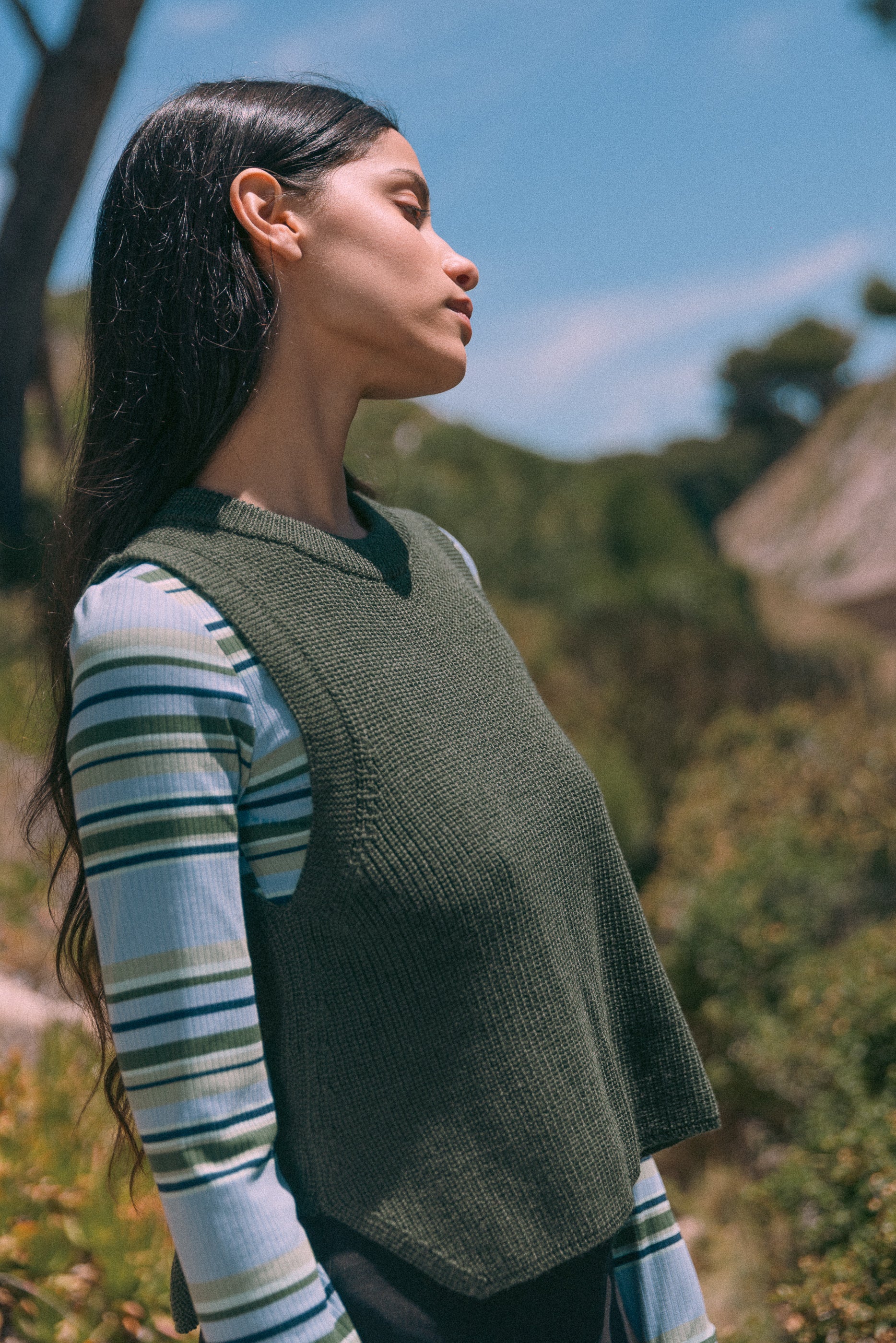 Edgar sweater, forest green
